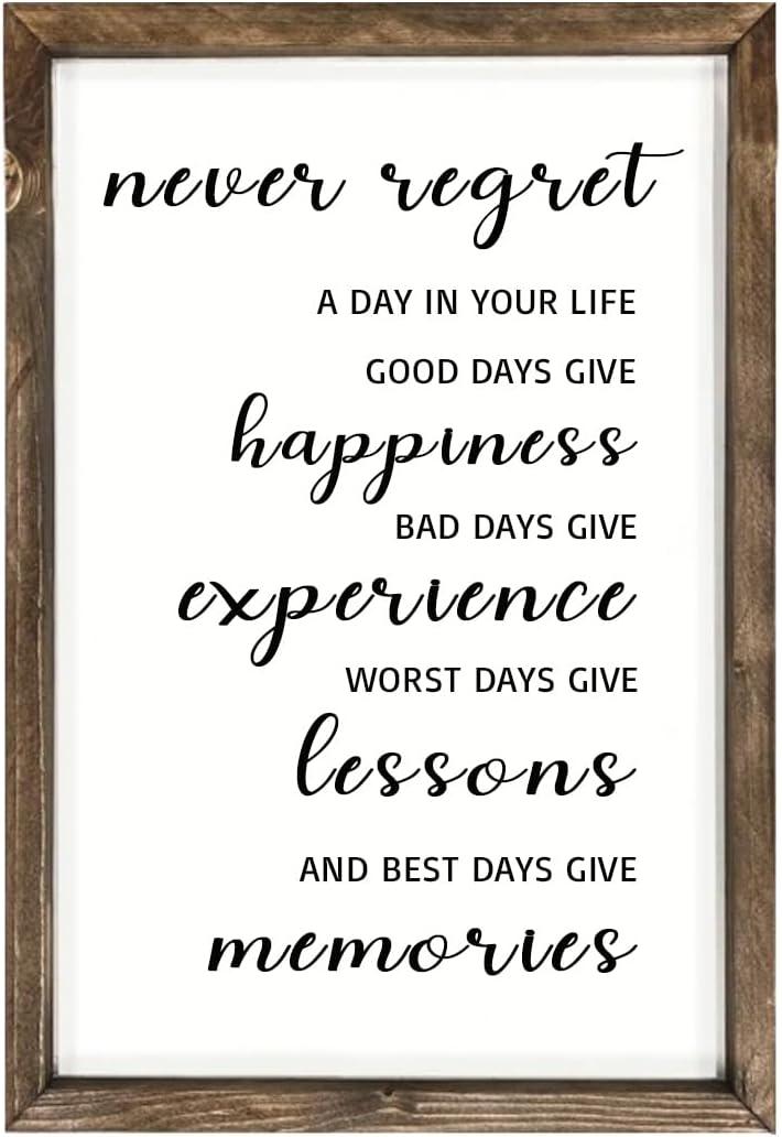 Compared Life Signs: Rustic Tested Inspirational Quote Showdown