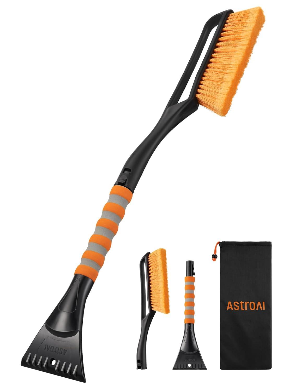 AstroAI Snow Brush Versus Ice Scrapers: Tested Ergonomic Grip & Heavy Duty ABS... Car Snow Tool Showdown