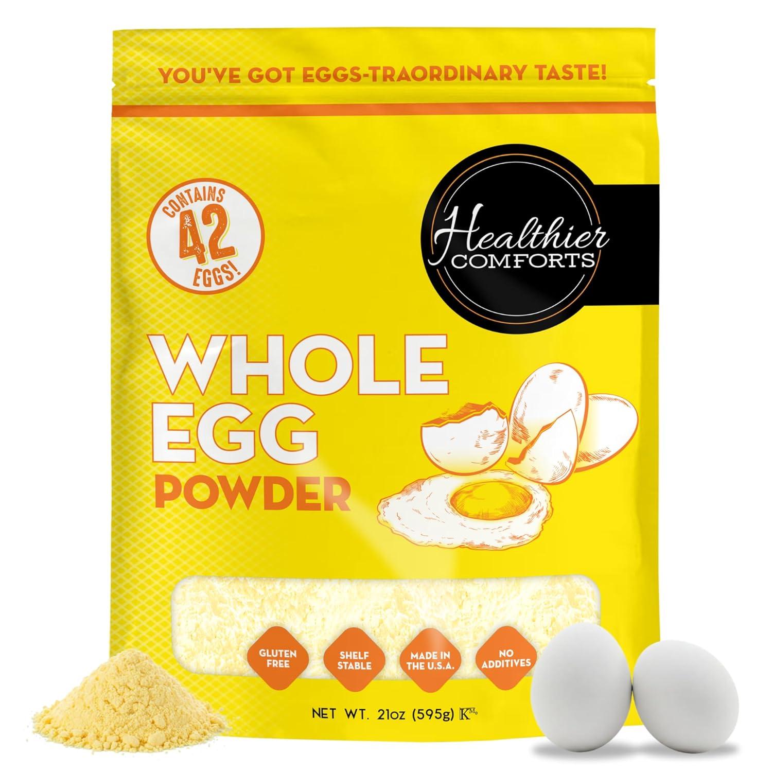 Better Egg Powder Showdown: Whole vs. Whites, Healthier Comforts Versus Judee’s... Surprising Uses!