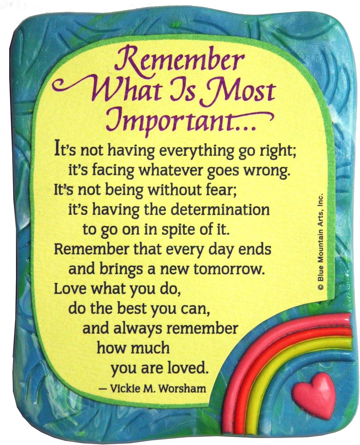 Blue Magnet’s Tested Wisdom Uplifting, Small, Refrigerator Style
