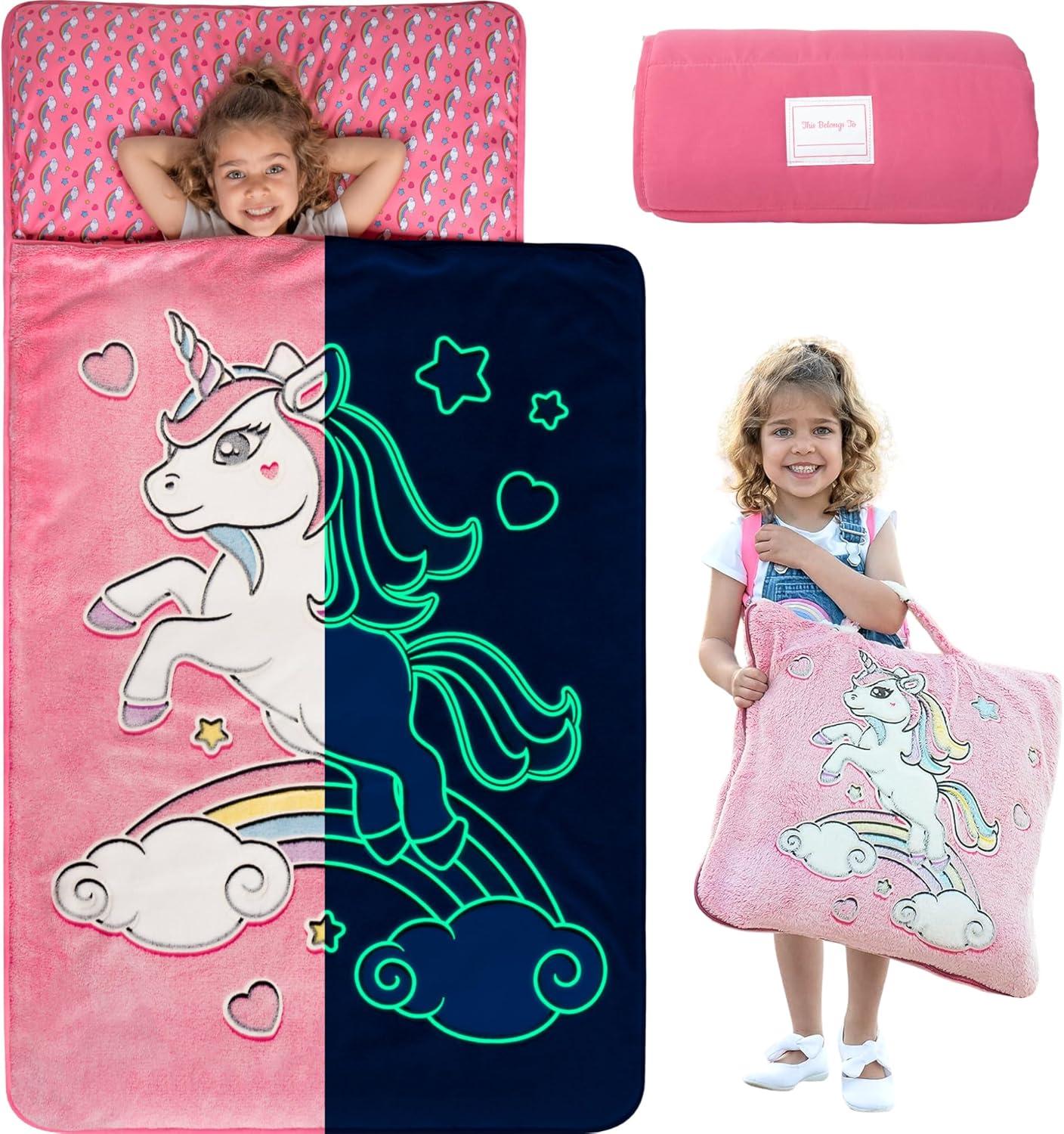 Rocking nap time? Glow mat versus dinosaur design—tested for tots 2-8!