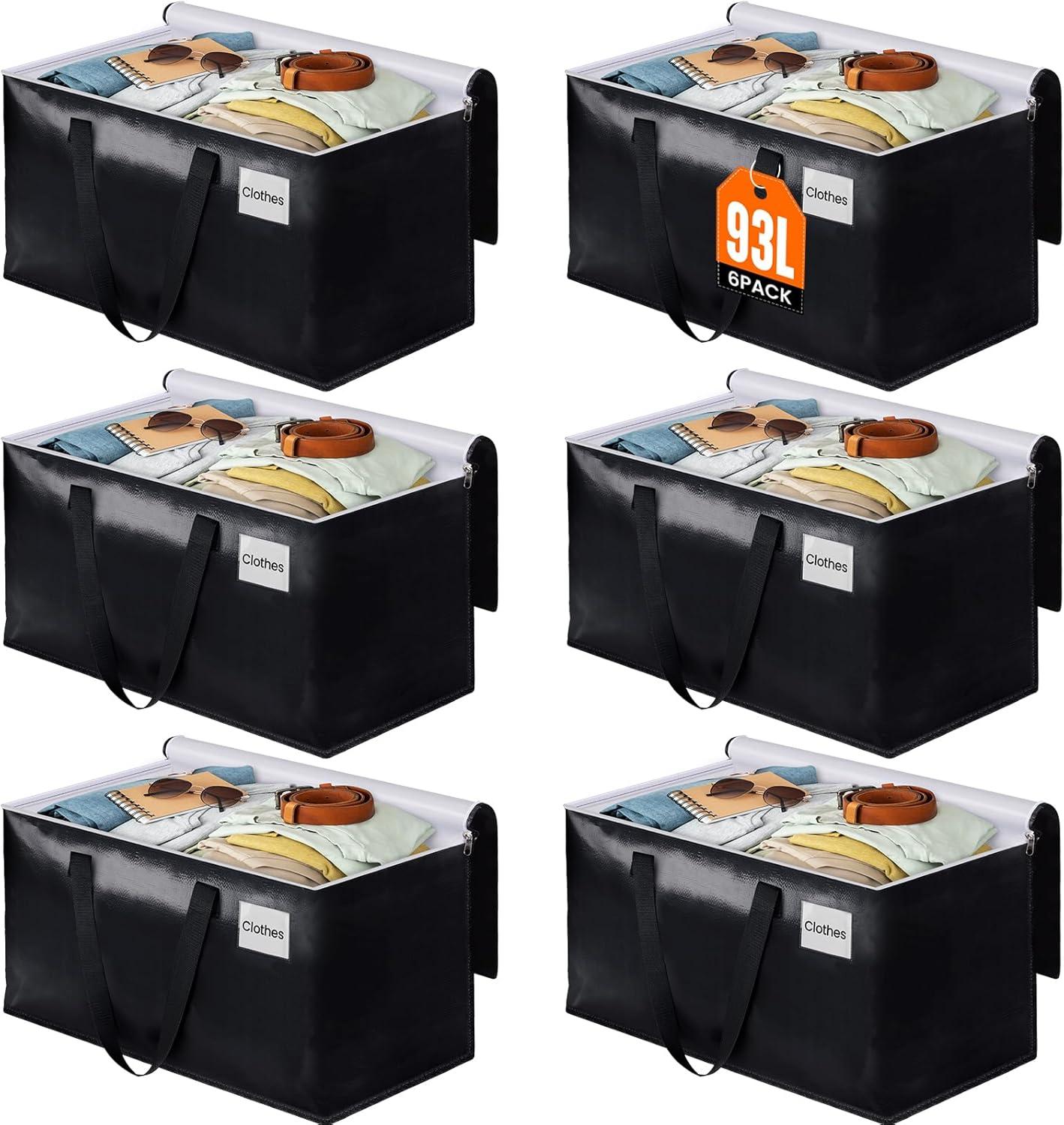 BlissTotes Collapsible Bags vs Non-Collapsible Boxes: Tested for Space-Saving Moving Supplies?