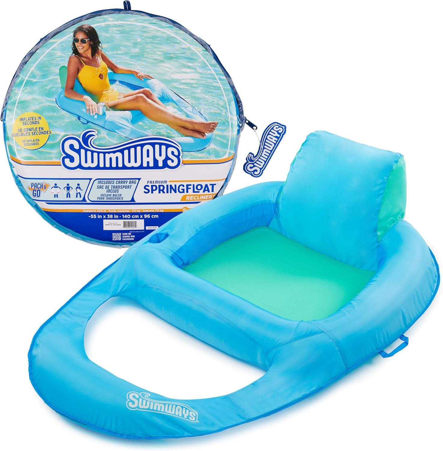 SwimWays Recliner (Fast Inflation) vs Standard Floats: Summer Tested Comfort
