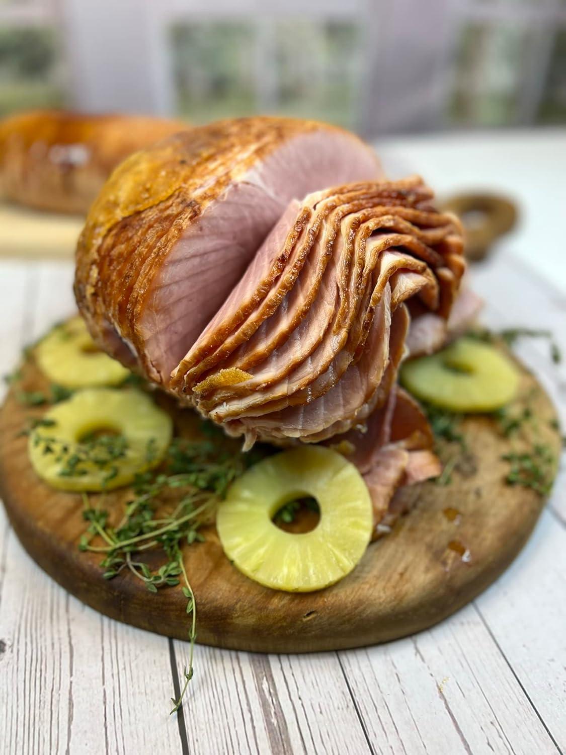 Holiday Ham Co. Spiral Sliced Ham Showdown: Honey Glazed... vs. 8.5-9.5 lbs (Serves 16-18)