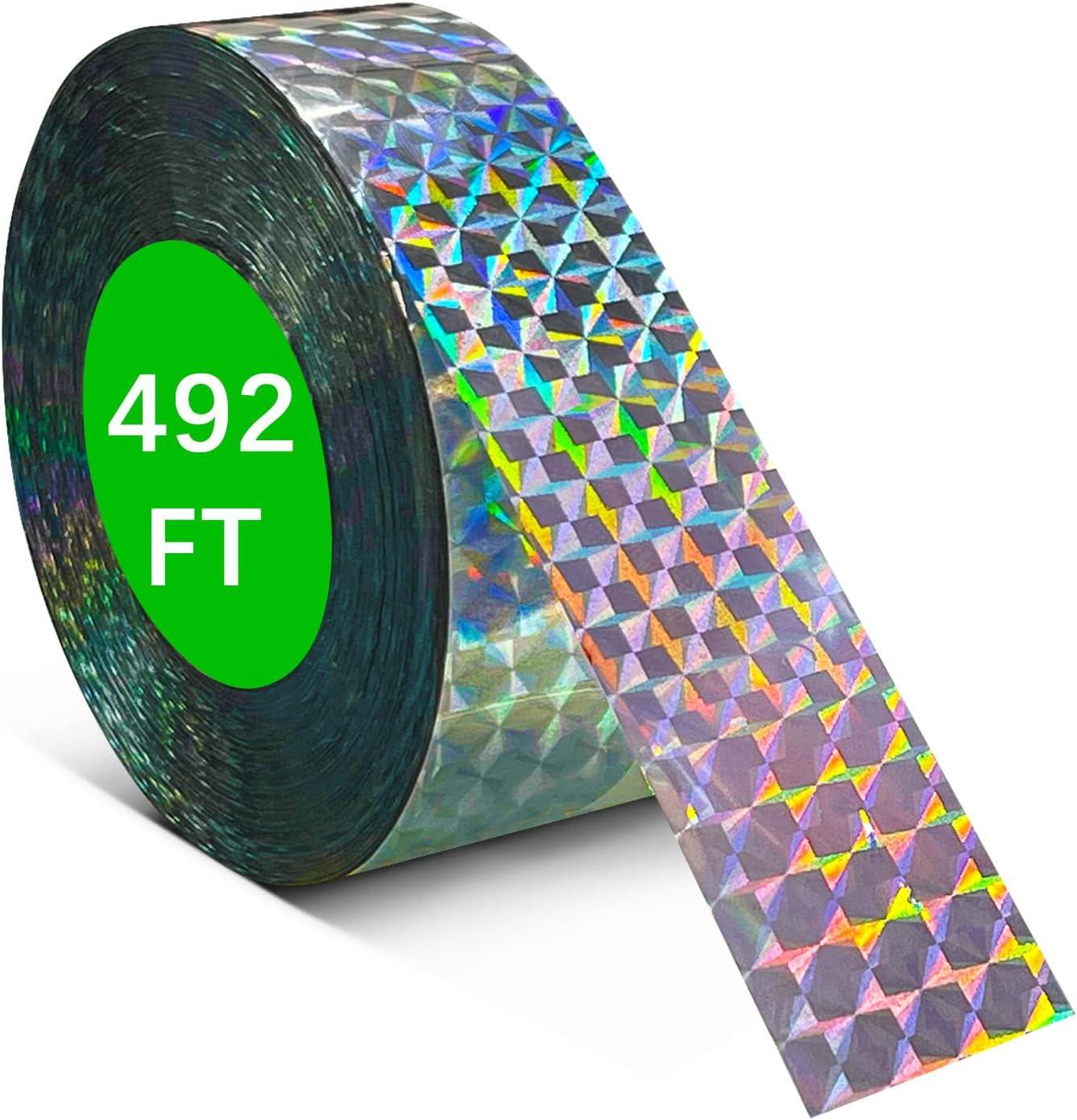 Bird Deterrent Showdown: 492FT Ribbon vs. Flash Reflectors-Summer Crops Tested