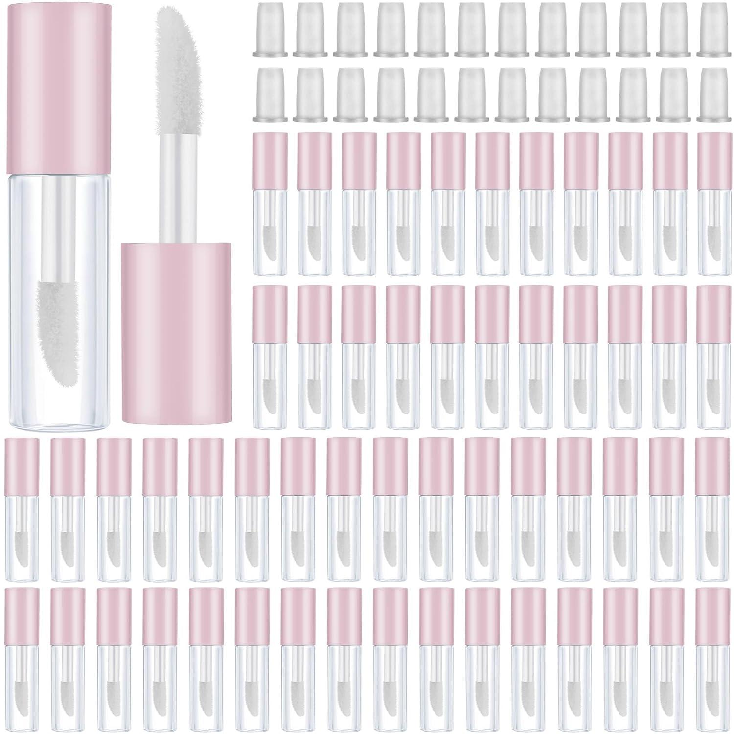 Patelai's 100-Piece Clear Pink Lip Gloss Showdown: Surprising Refill Flexibility for DIY