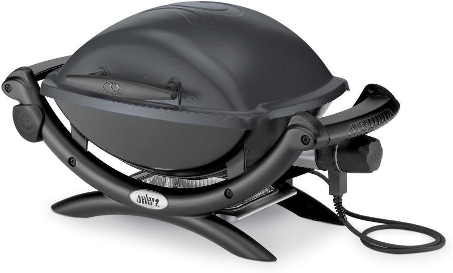 Weber Q1400 Electric Grill, Gray: Tested vs Charcoal, Surprising Convenience