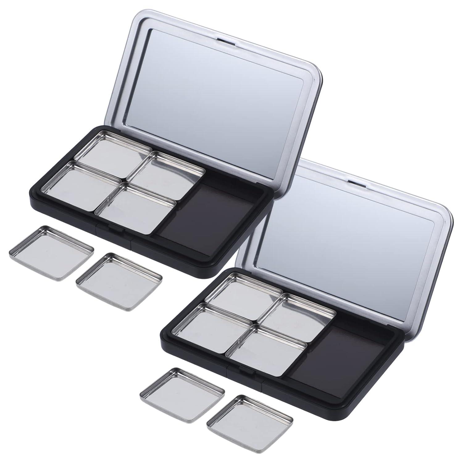 Magnetic Eyeshadow Palette With Mirror Versus Refillable 2PC Set: Surprising Eco-Friendly Flexibility