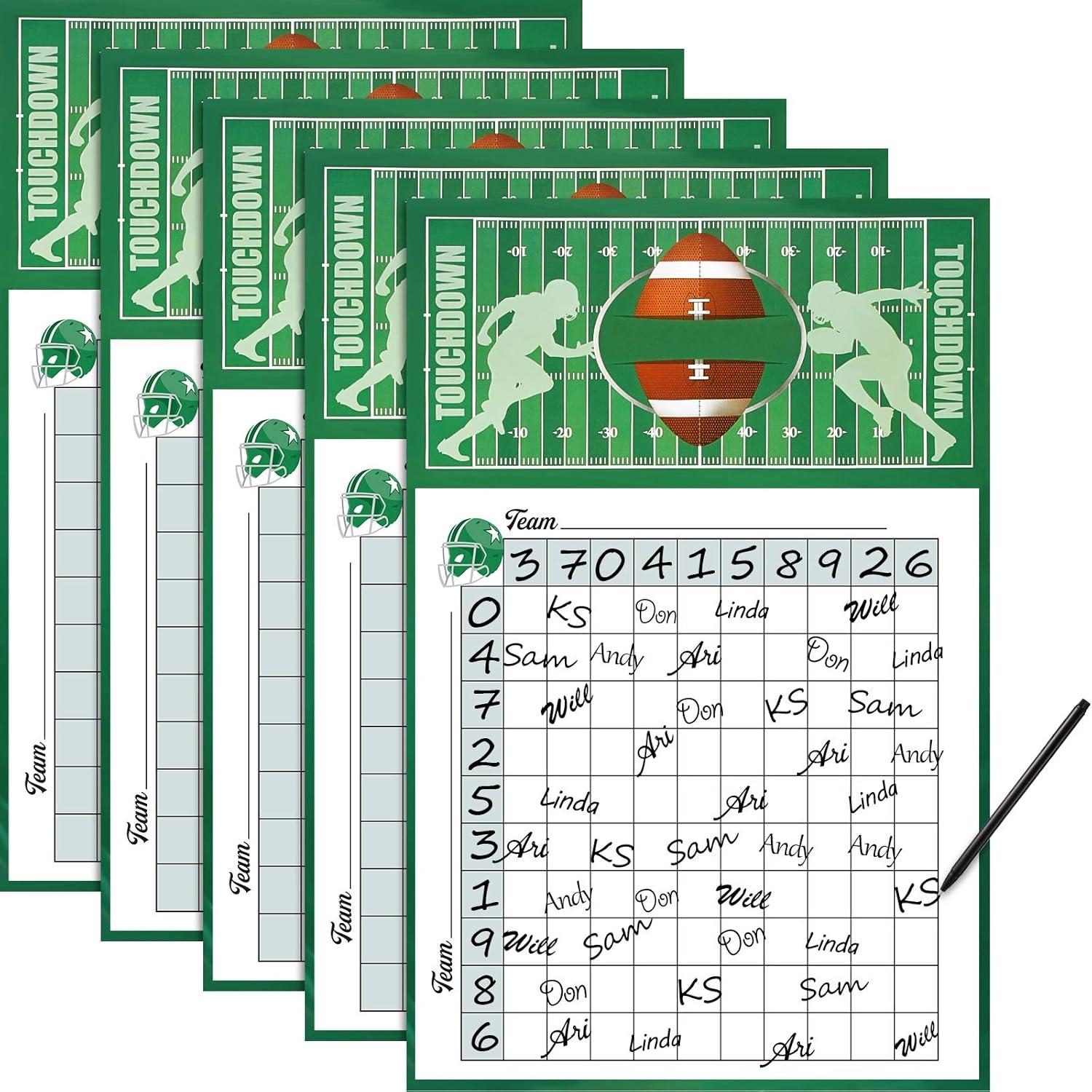Tested Waterproof Canvas Prints with Vivid Color Retention...
Tested Foil Cupcake Liners for Baking & Decor...
Tested Durable Helmet Decals for Team Events...
Showdown 25-Square Pool Cards for Football Parties
