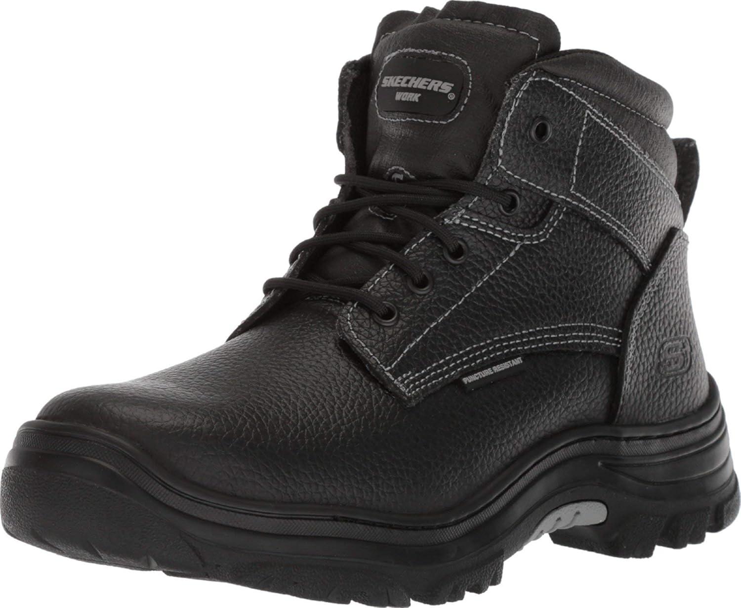Skechers' Air-Cooled Memory Foam Tested Versus New Balance' Slip-Resistant Uppers in Industrial Work Showdown (fewer blisters?)