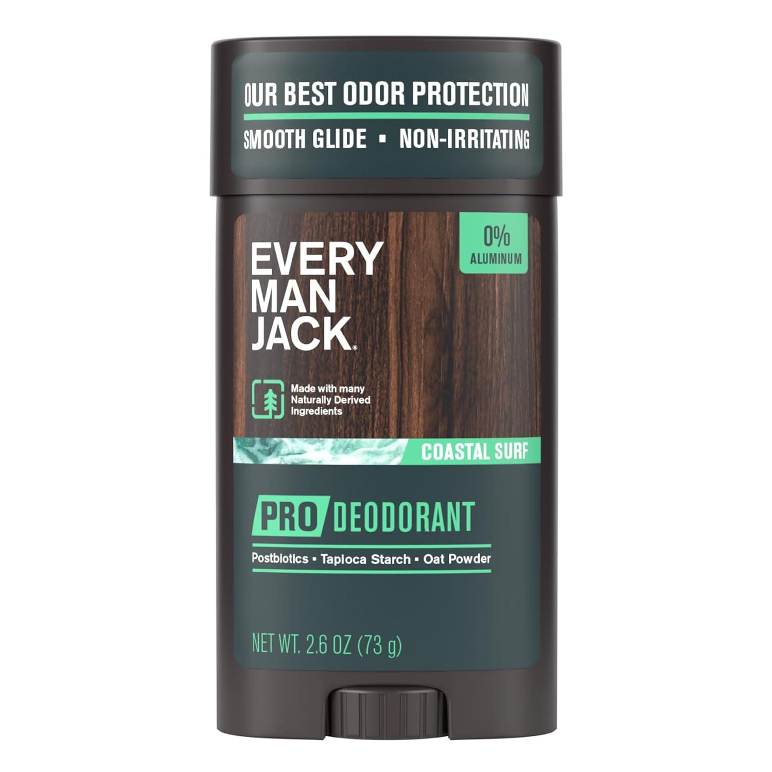 Deodorant Showdown: 48-Hour Tested, Aluminum-Free, Postbiotics & Coastal Surf Scent