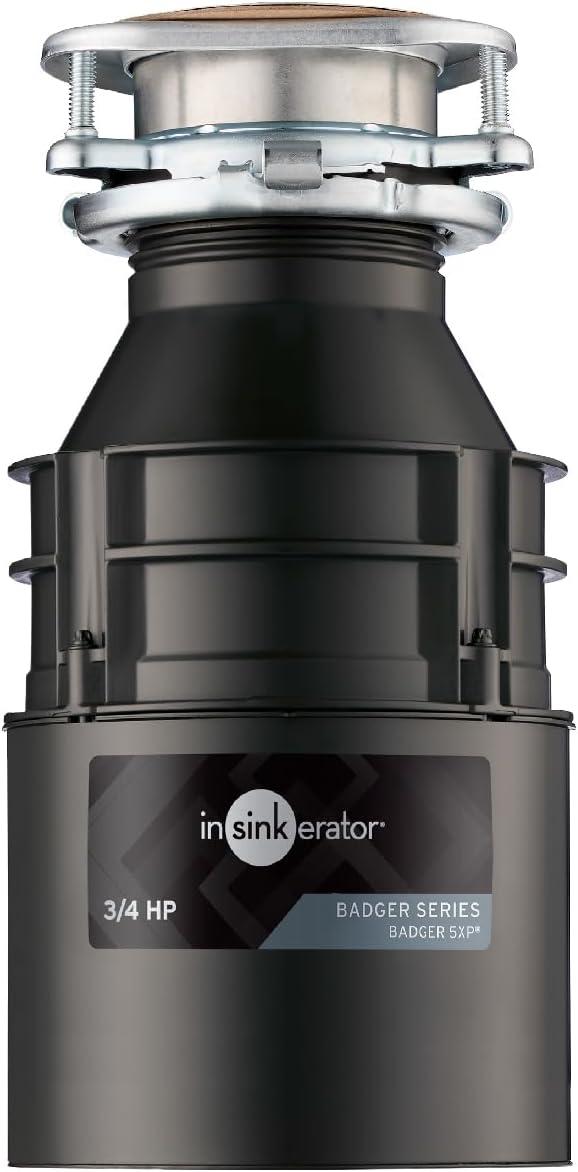 InSinkErator Badger 5XP vs. [Product] with 3/4 HP Tested in 2024's Greener Kitchen