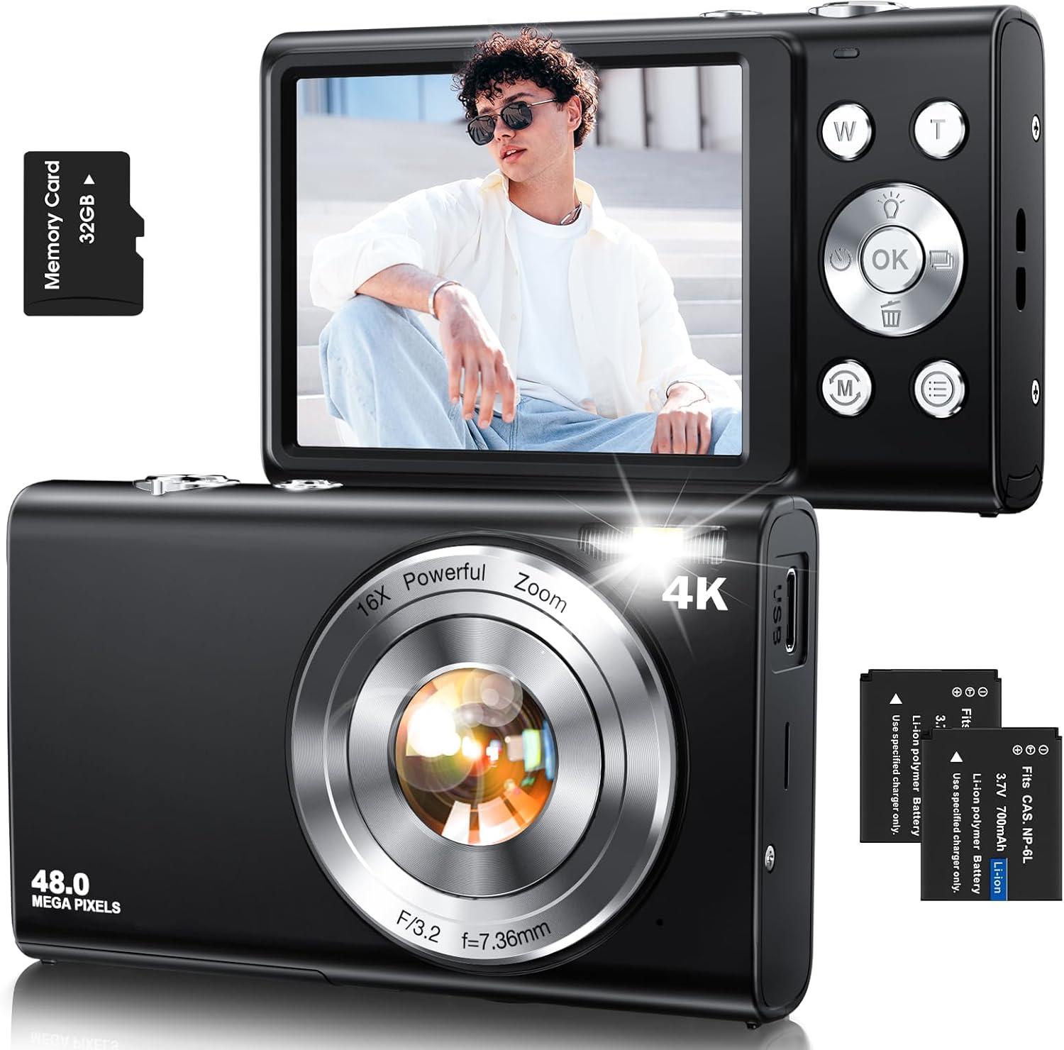 Digital Camera Showdown: 4K Vlogging vs 48MP Zoom for 2024 Buyers