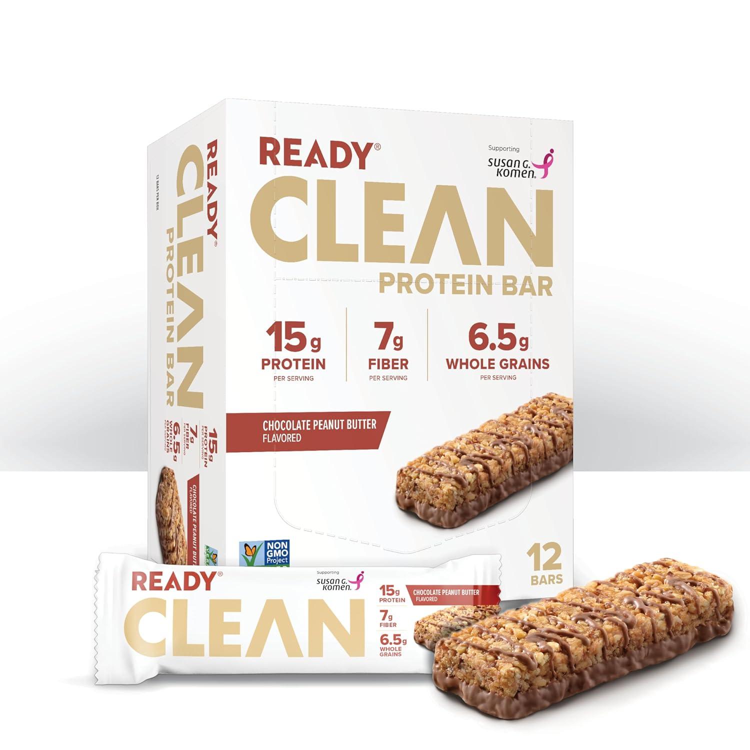 Ready® Protein Bars Showdown: 15g Whey vs. No ArtificialSweeteners (Surprising Insight for Clean Label Shoppers)