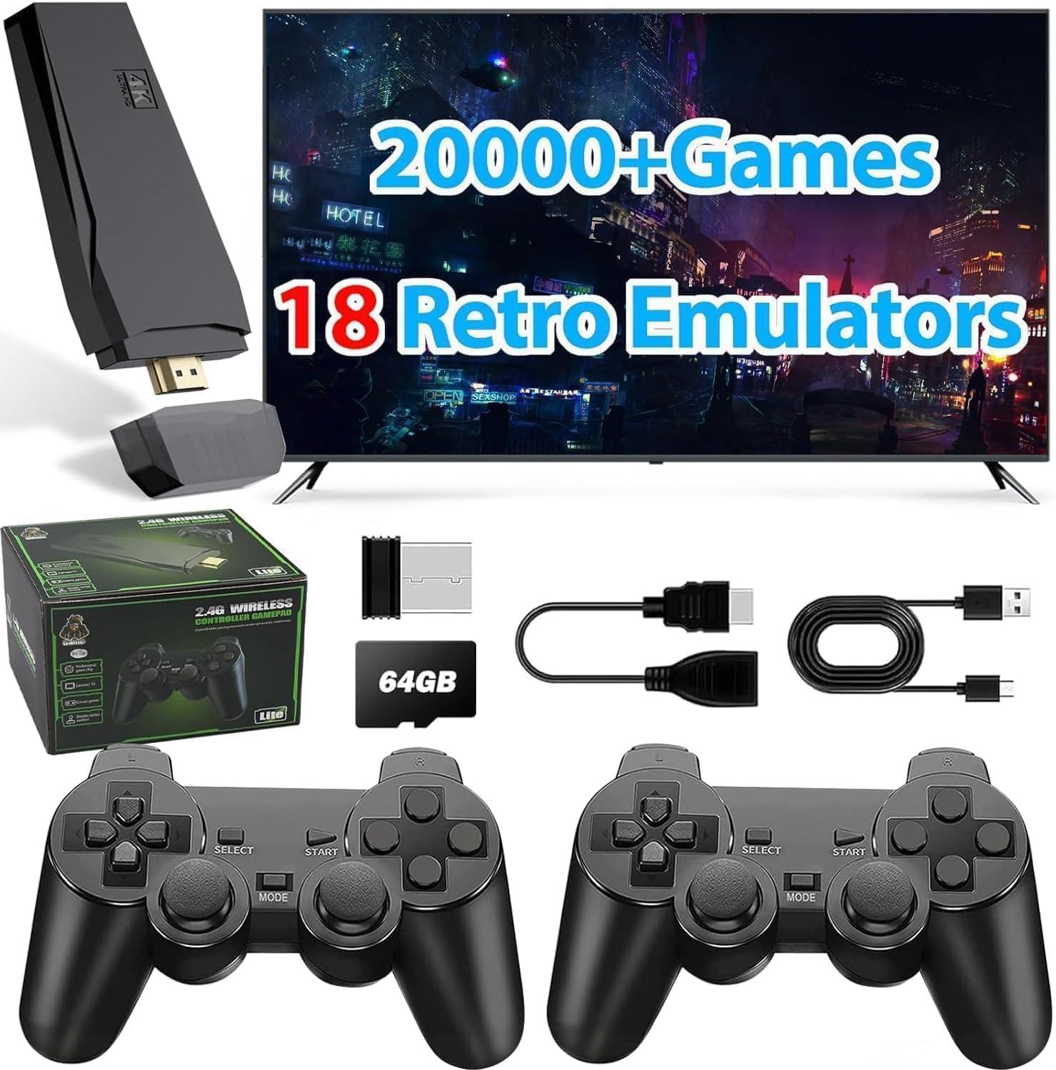 Retro Game Console Showdown: 4K vs Wireless, Which Reigns?
