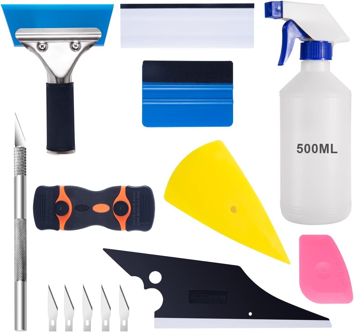 Luxiv's 9-Piece Kit vs. Precision Edge Tool & Non-Slip Scrapers: Tested for Auto Glass Care?