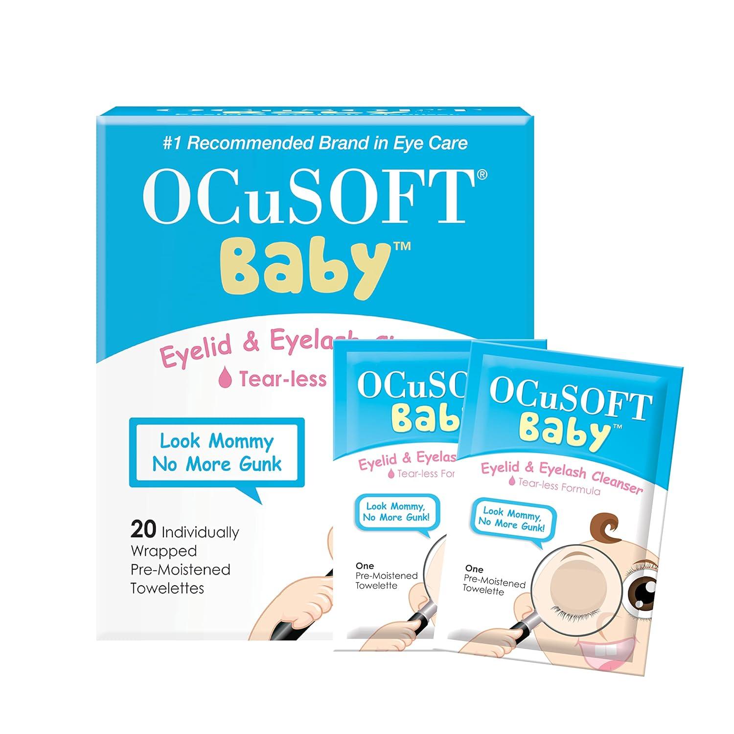GlamBaby No-Wipe vs OCuSOFT Paraben-Free: Tested for Kids Eye Care