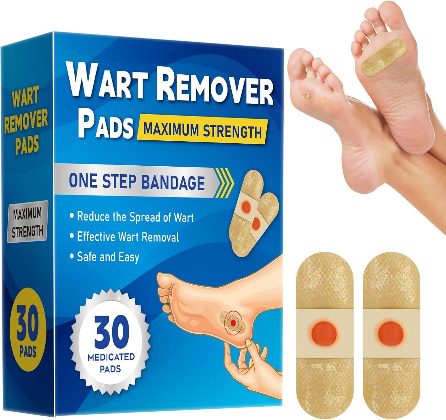 Showdown: Wart Pads' 24-Hour Stay vs. One Step Bandages' 30-Treatment Efficacy