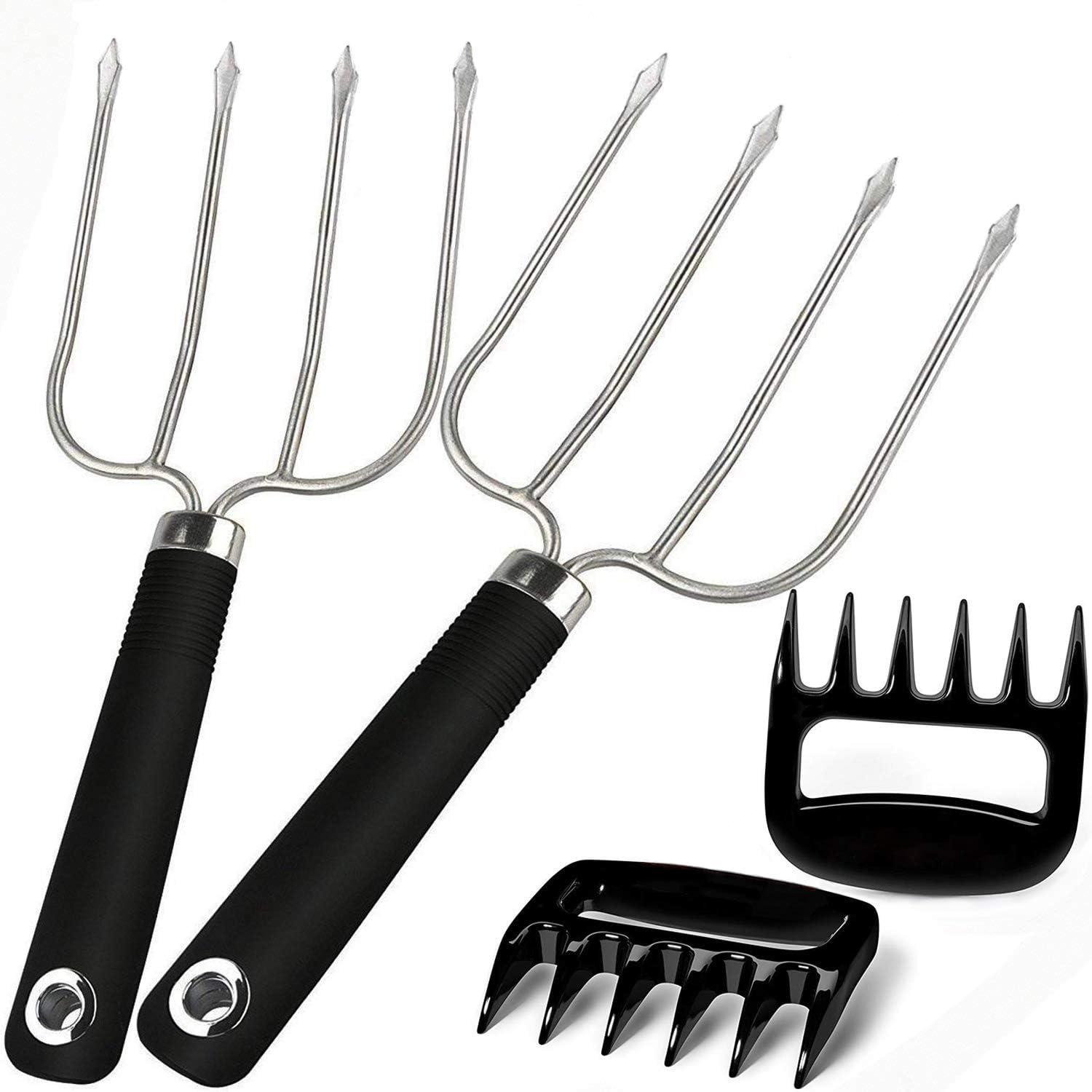Turkey Lifting, Meat Claws, & Ultra-Sharp Ham Tools-Endurance Tested for BBQ Use & Turkey Prep…