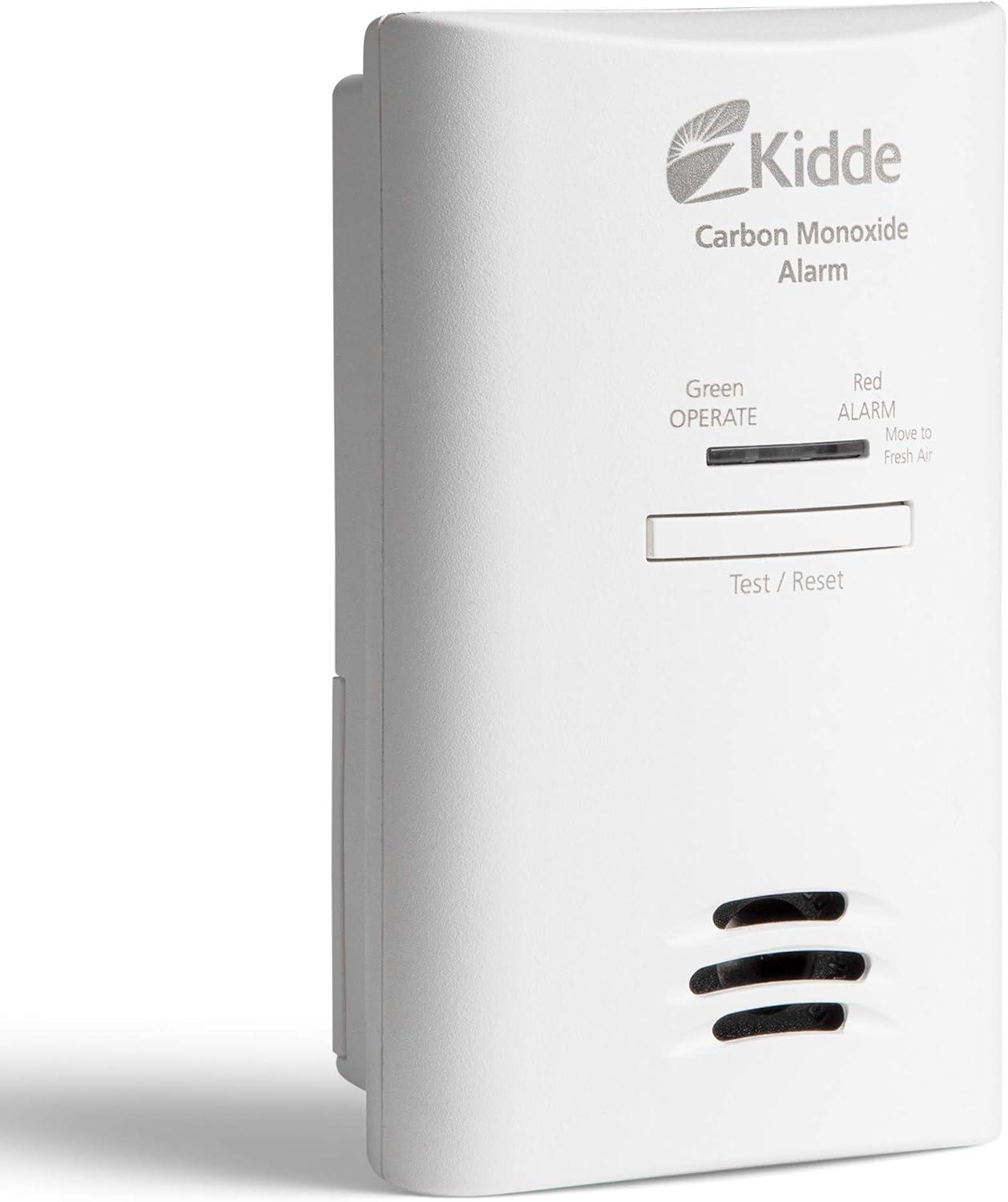 Kidde CO Detector Showdown: Test-Hush Button vs. Plug In Wall Battery Backup