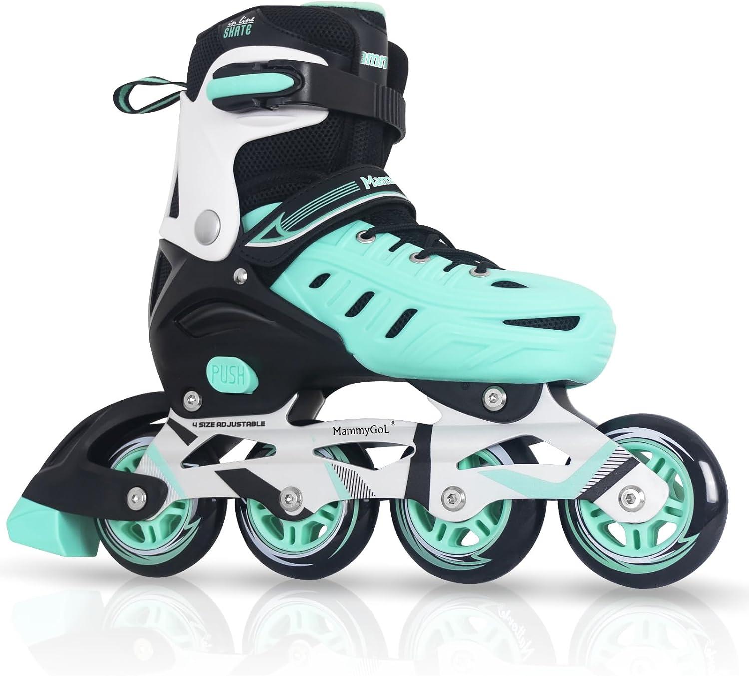MammyGol vs. Standard Skates: Giant Wheels, Surprising Safety Tested, Adjustable Fit for All Ages