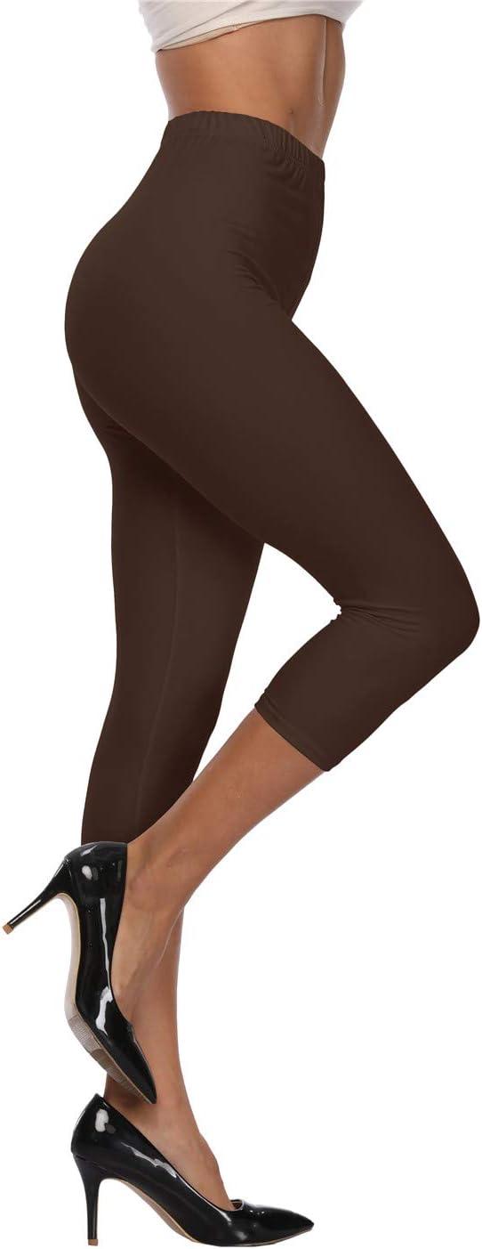Showdown: Soft, 3/4, High Waisted Leggings-Tested for Seasonal Style & Comfort