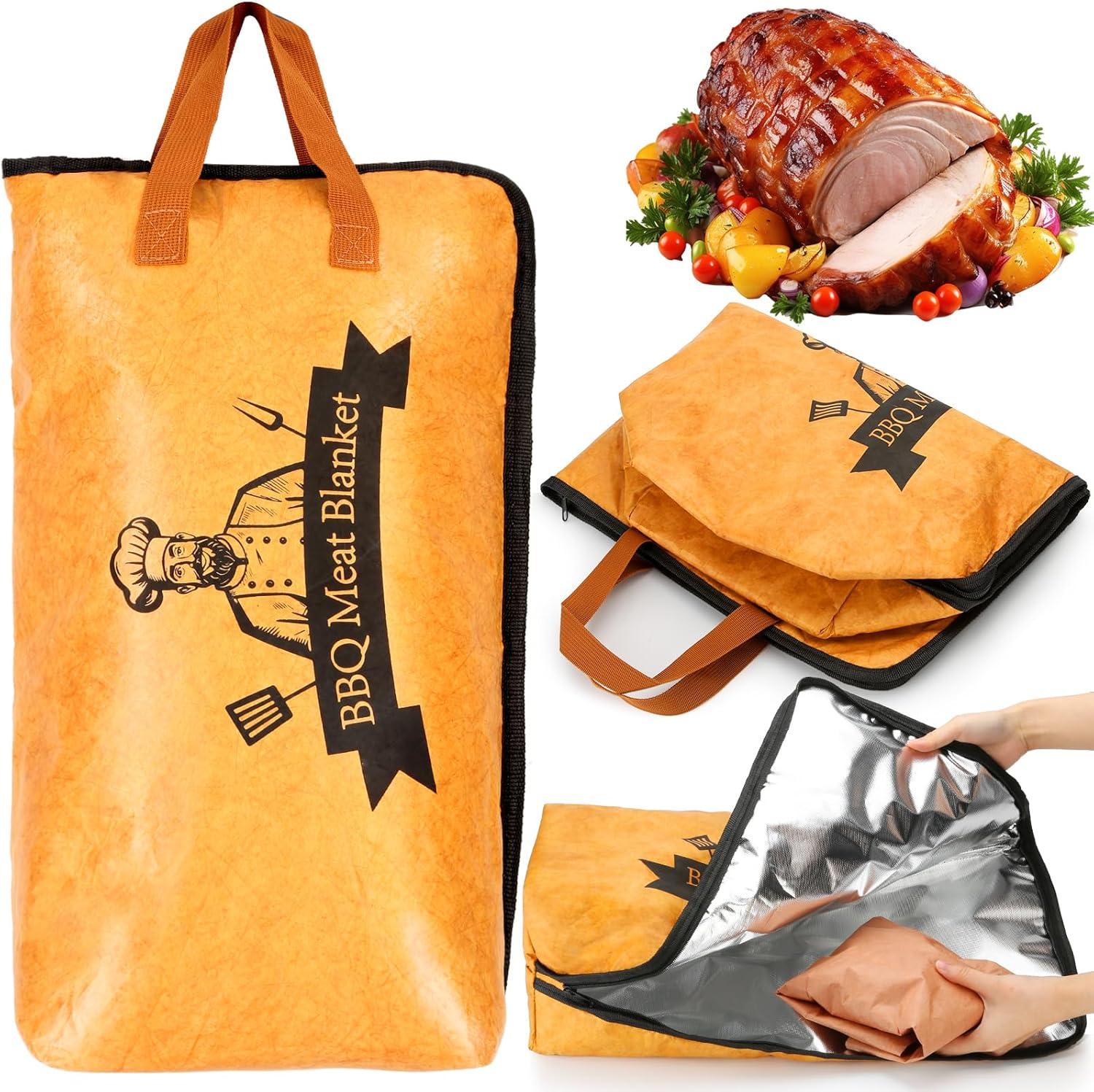 Surprising Insight: 5-Layer Insulated BBQ Blanket for Juicy, Leak-Free Meat!