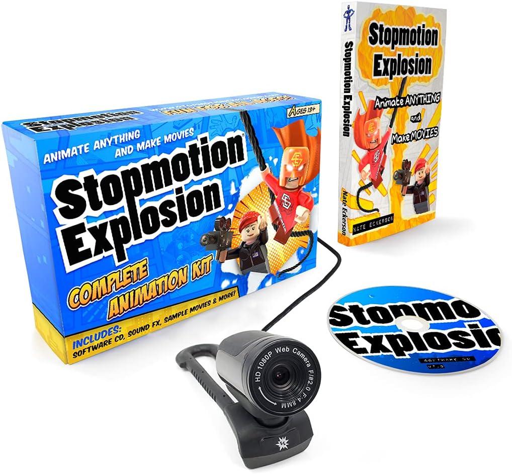 Stop Motion Animation Showdown: Tested 1080P Camera vs. Software Book (Home Studio?)