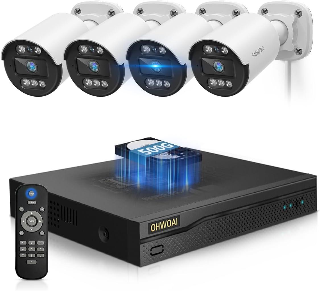 122° Wide-Angle & 80FT Night Vision: Outdoor Security Showdown Tested for Home Safety