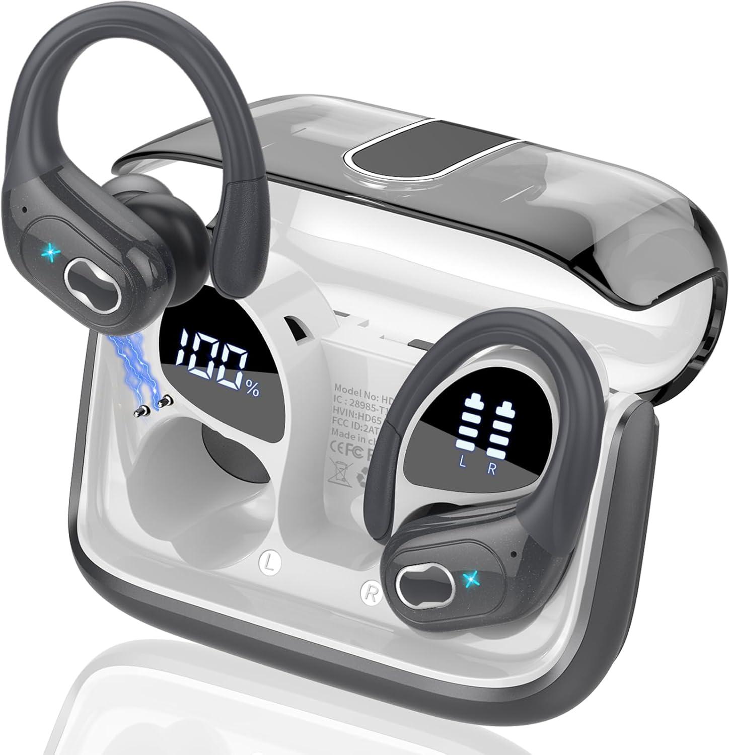 Wireless Earbuds with 75-Hour Playtime: Surprising Waterproof & Button Control Tested for Daily Use