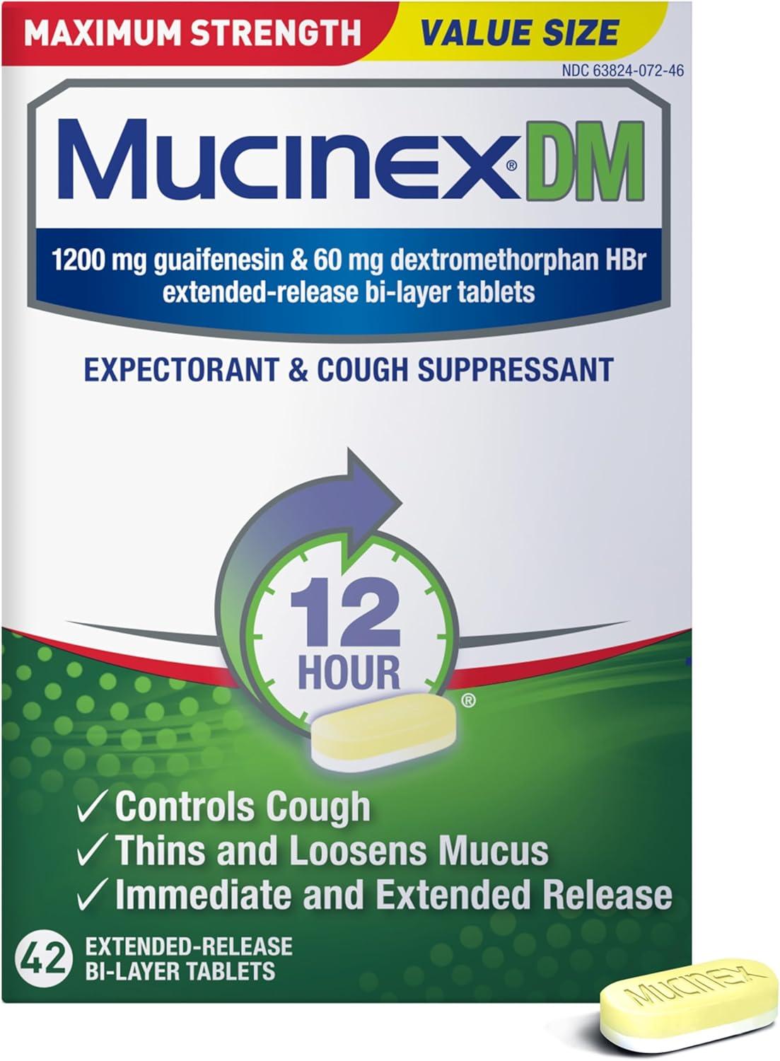 Cough Suppressant Showdown: 12-Hour Formula vs. 1200mg Guaifenesin for Doctor-Approved Relief