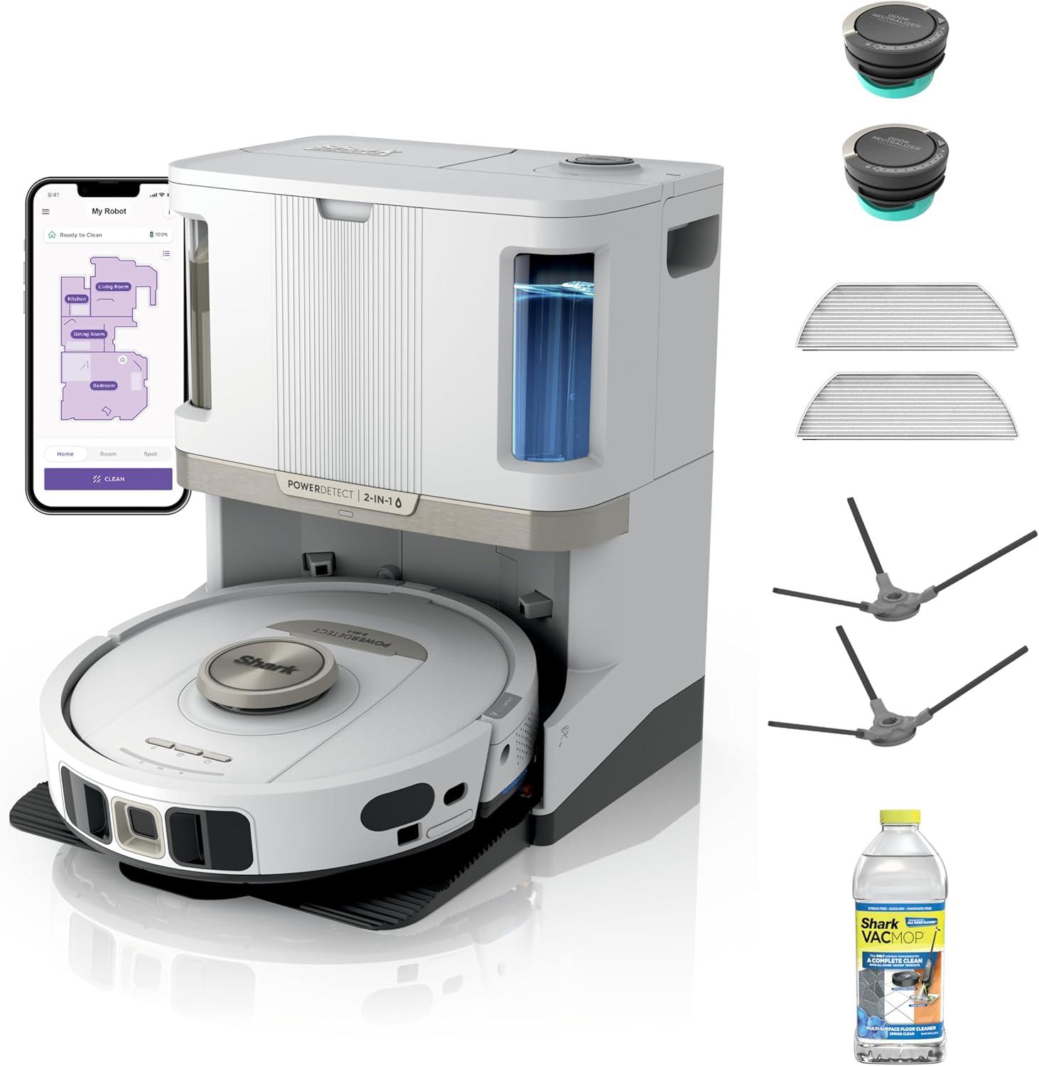 Shark Robot Vacuum & Mop vs AV2800ZE: PowerDetect Tech, Self-Emptying, 60-Day Debris, Surprising Self-Refill & Pad Wash - Modern Home!