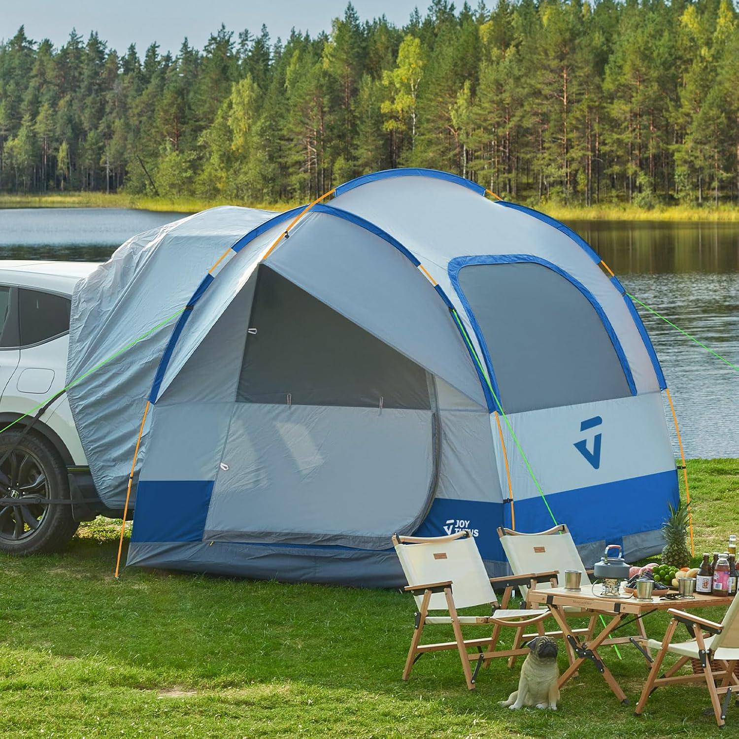 JOYTUTUS SUV Tent Showdown: Double Door, Rainfly Tested for Family Camping?