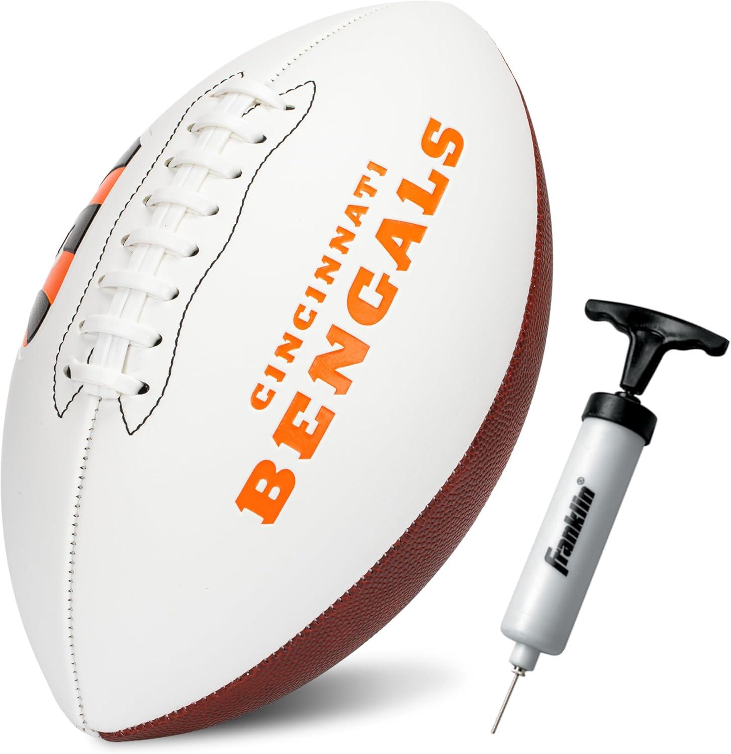 Franklin Sports NFL Autograph Football (White Panel) vs. Memorabilia - Surprising Value for Super Bowl Prep