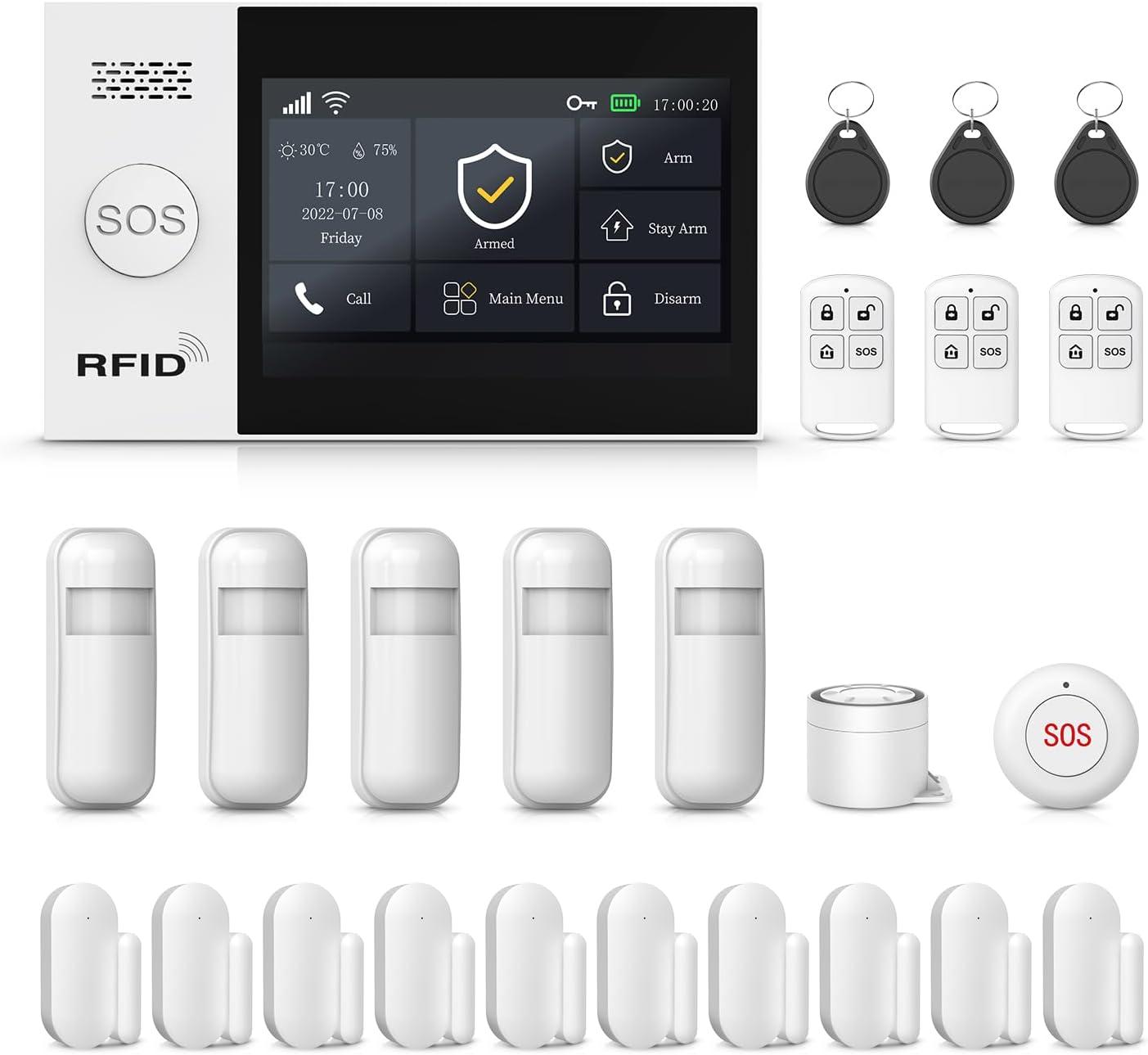 Surprising Solar Power Edge: AOSU 4-Cam Home Security System