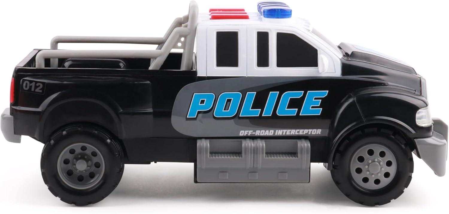 Surprising Insight: Toy's Lights & Sounds vs Real Police Trucks' Tested Durability