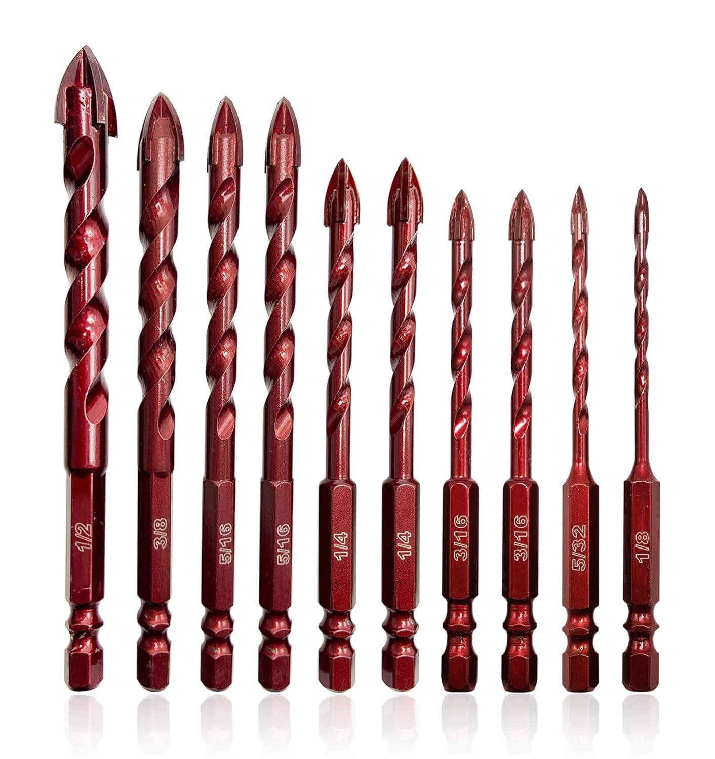 FEWELL 1/8" to 1/2" Masonry Bits vs High Cobalt Multi-Material Set: Surprising Performance Showdown for 2024 DIY Buyers