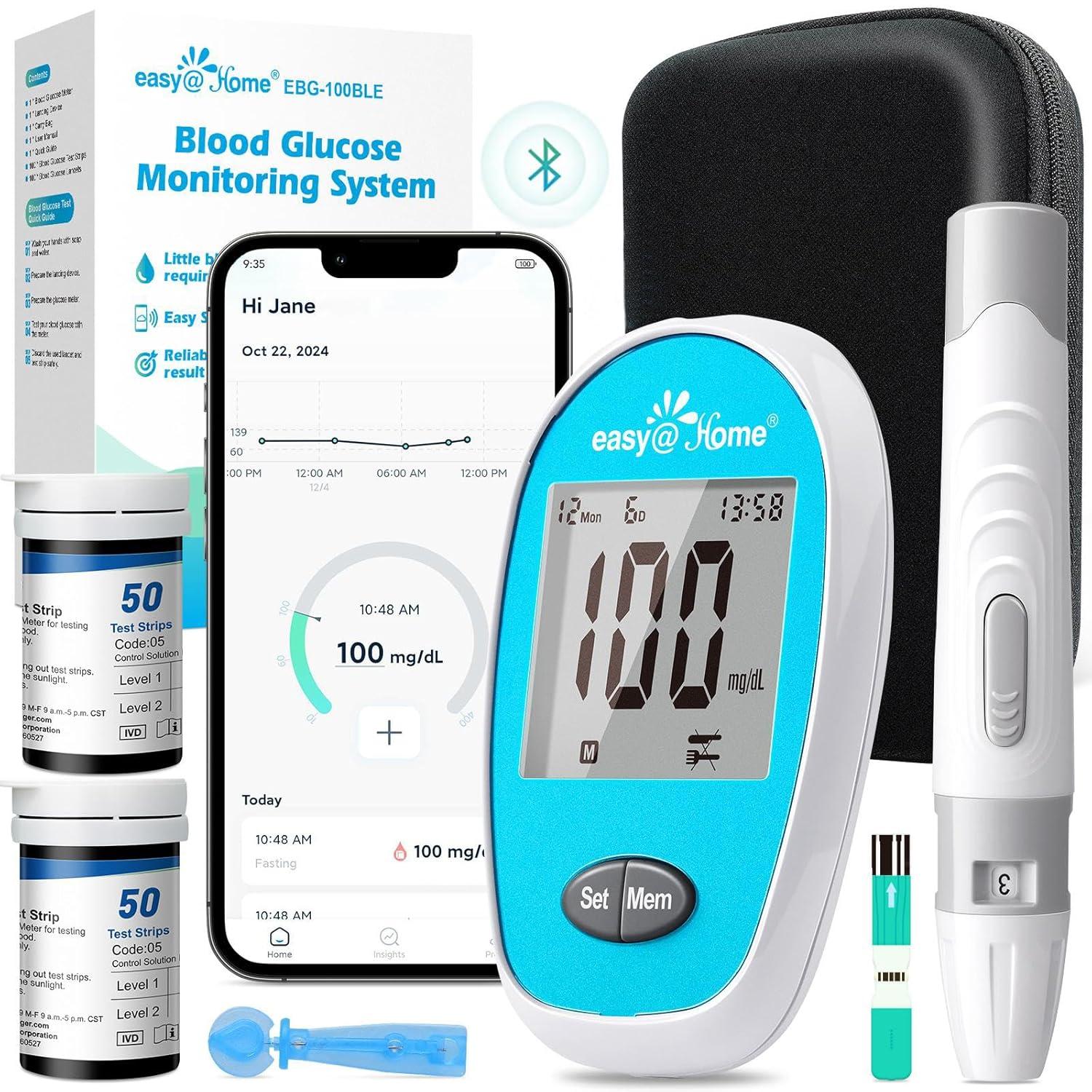 Blood Sugar Testing Showdown: Free App, Fingerprick Accuracy, Unframe-style Chart