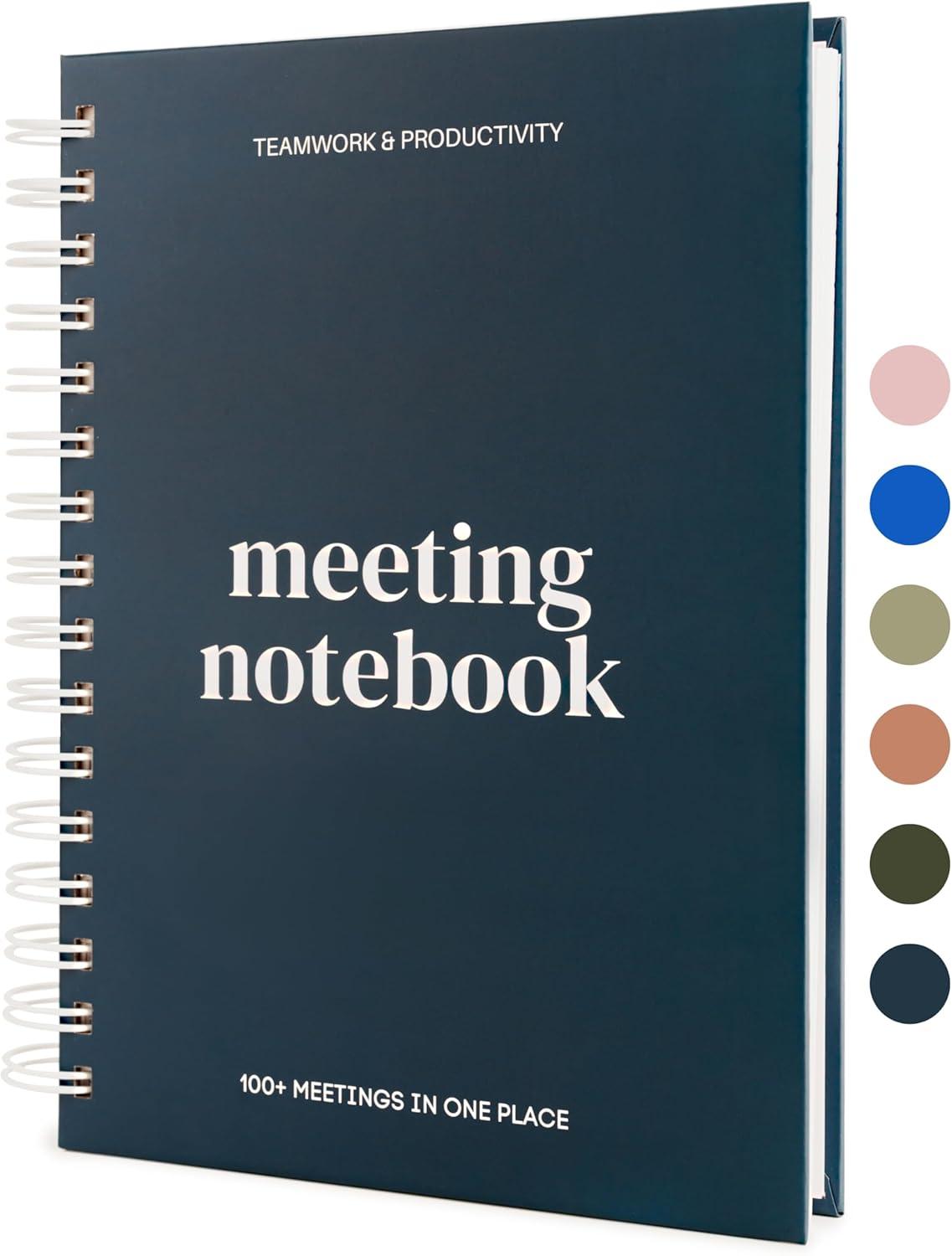 Lamare Meeting Notebook with Tabbed Sections… versus Eco Notebook - Tested for Surprising Productivity Benefits