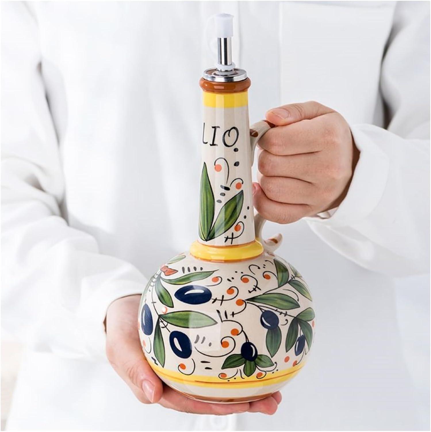 Kitchen Essentials Showdown: Stoneware vs. Glass Olive Oil Dispensers