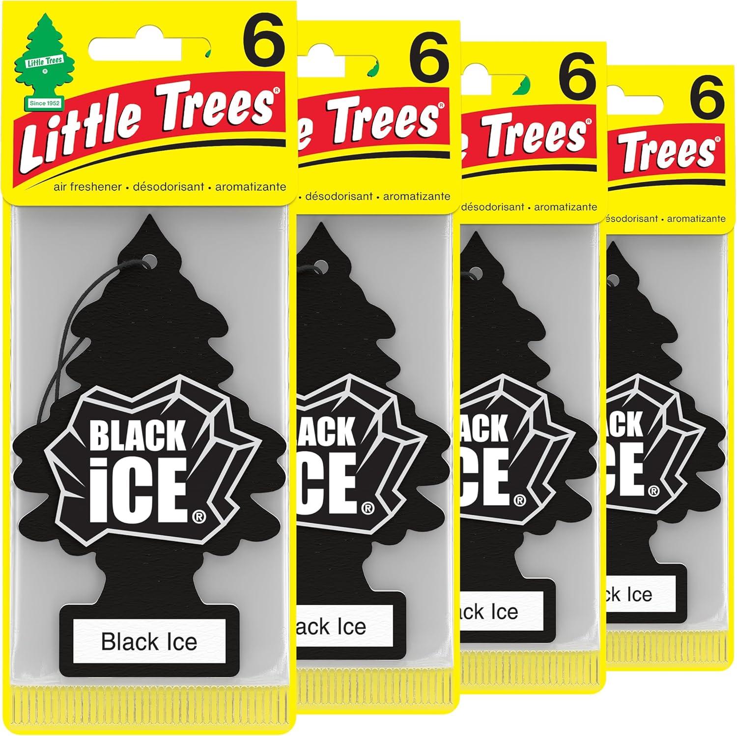LITTLE TREES Hanging Tree vs Black Ice 24-Pack: Tested for Smell & Sustainability in Car Air Fresheners