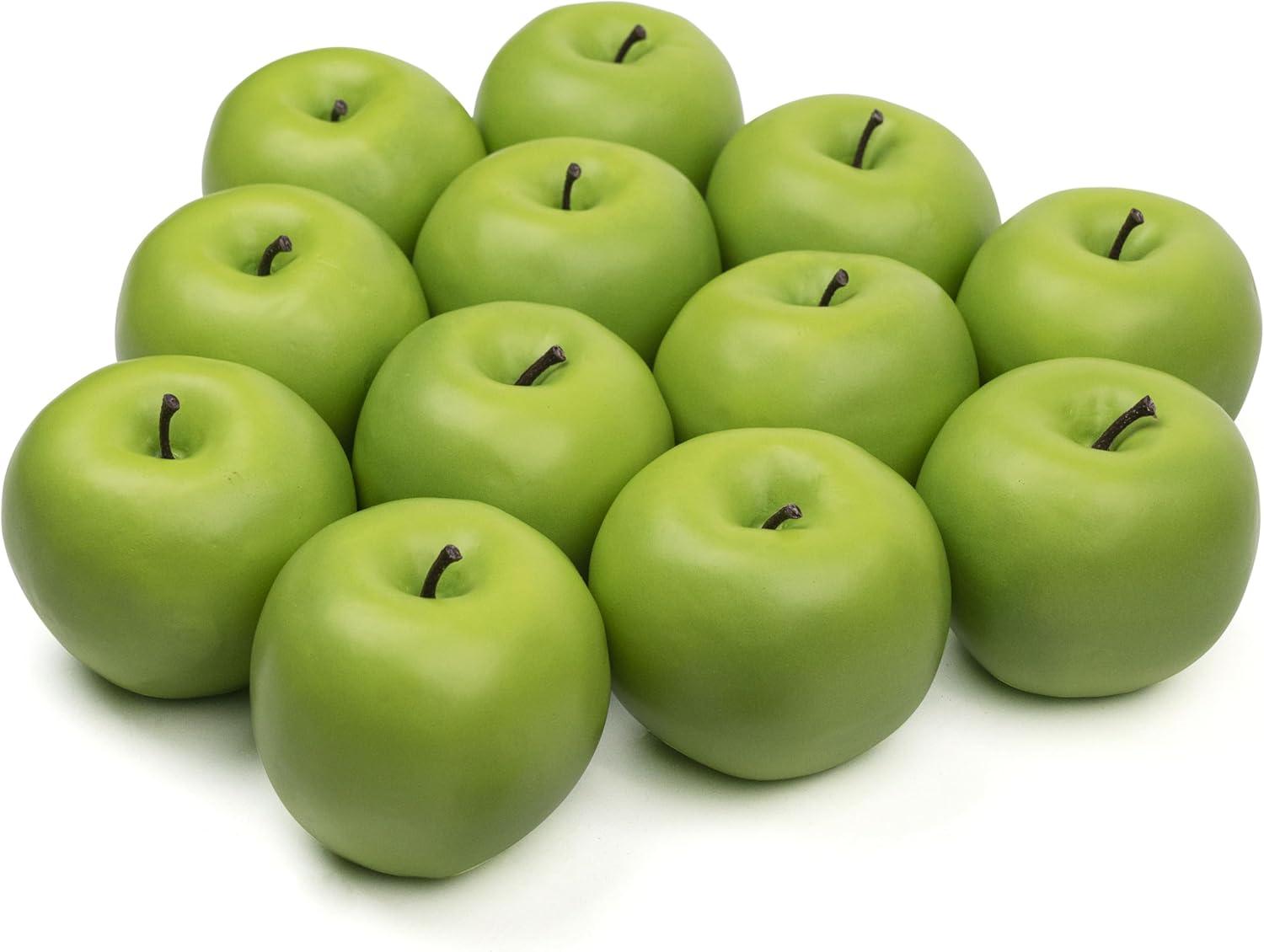 Tested: 12 Pcs Green Fake Apples for Kitchen... Surprising Eco-Friendly Decor?
