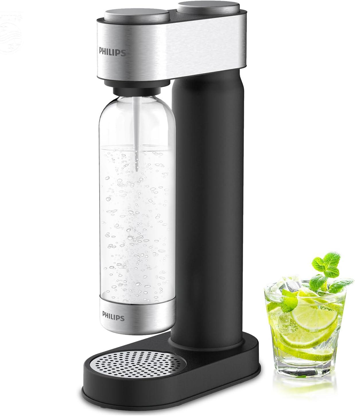 Philips Soda Maker Tested: Quick Twist & 60L CO2 Compatibility (Not Included)