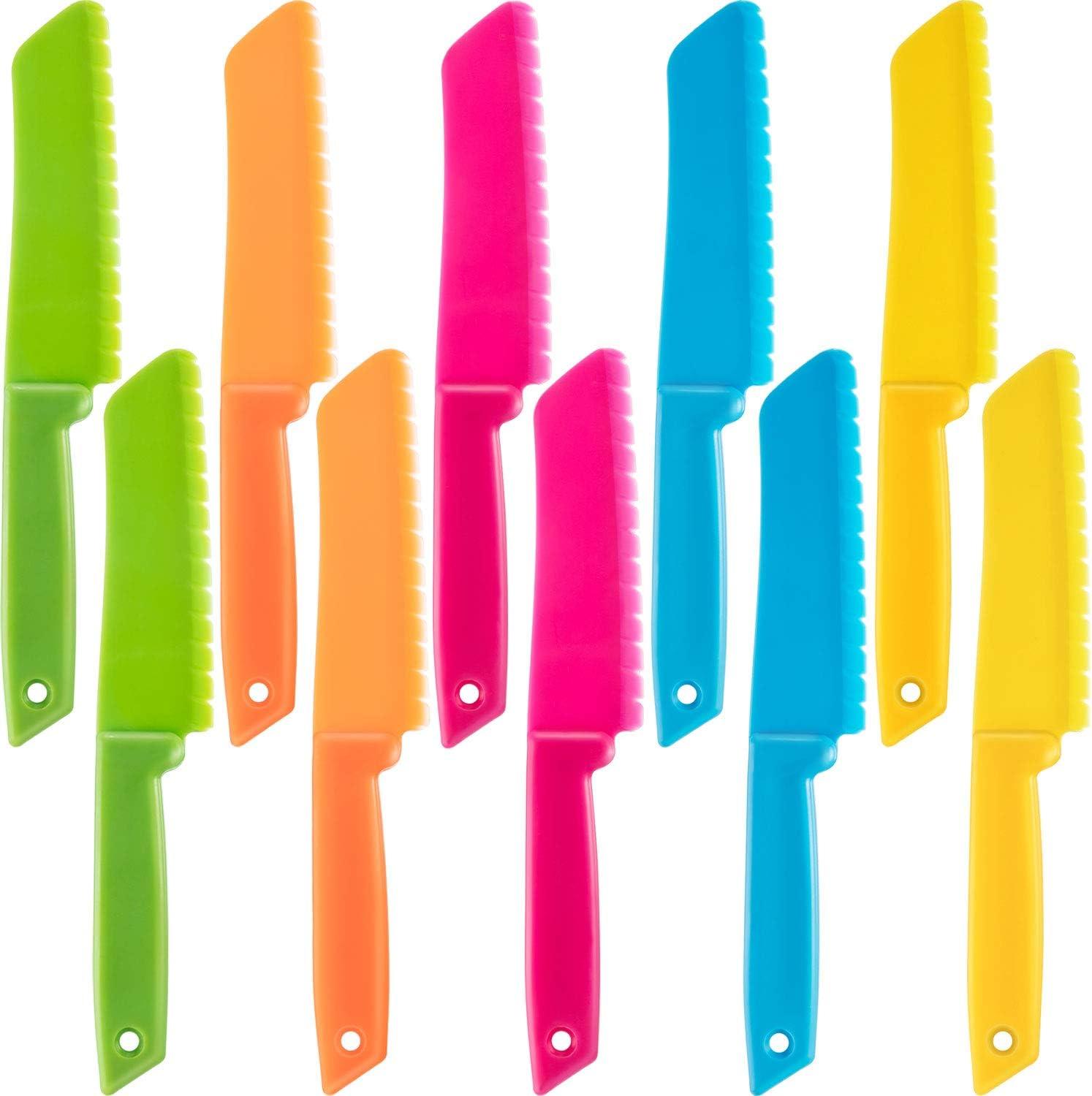 Plastic Handles, Safe Blades, Bulk: Jovitec Kids Cutlery Tested for Real Cooking Use…