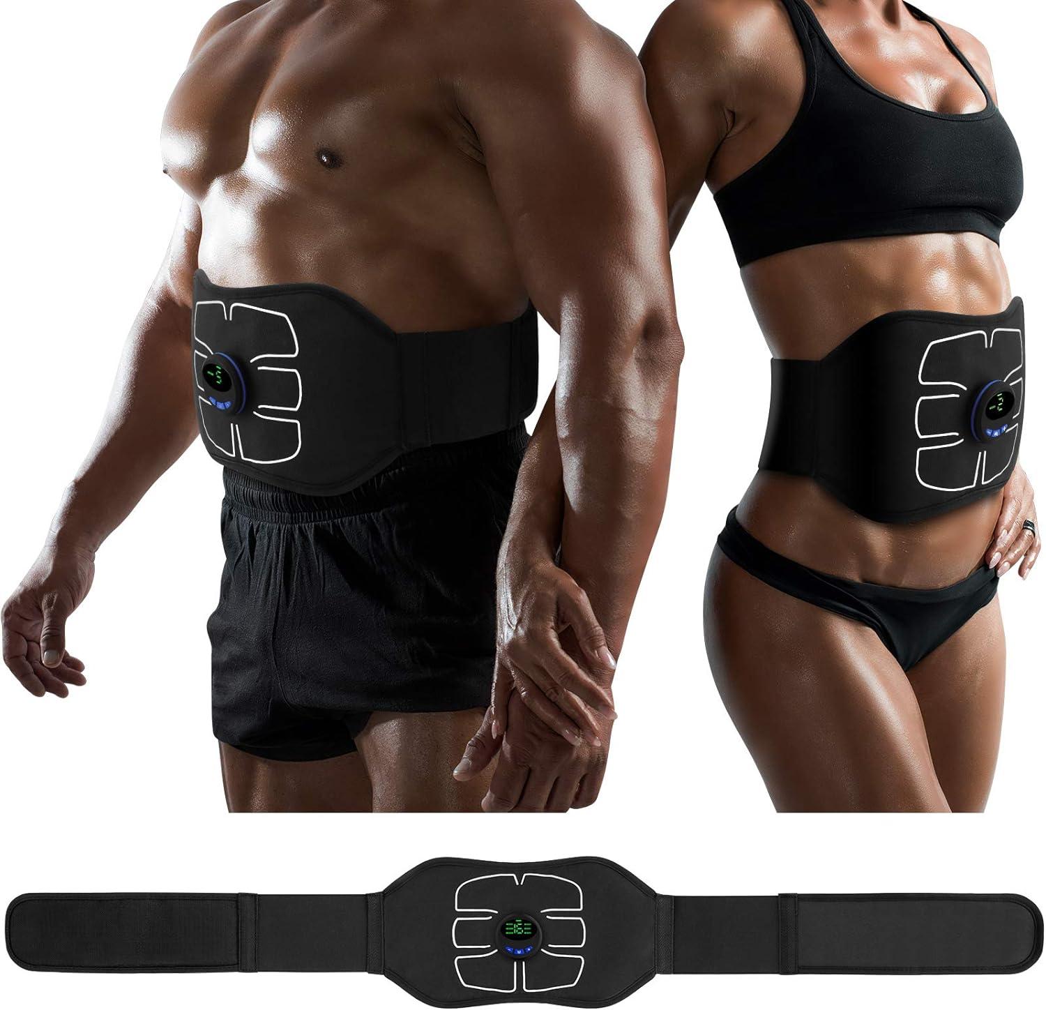 MarCoolTrip ABS Stimulator: Toning Belt & Home Office Use Tested for Core Efficiency!