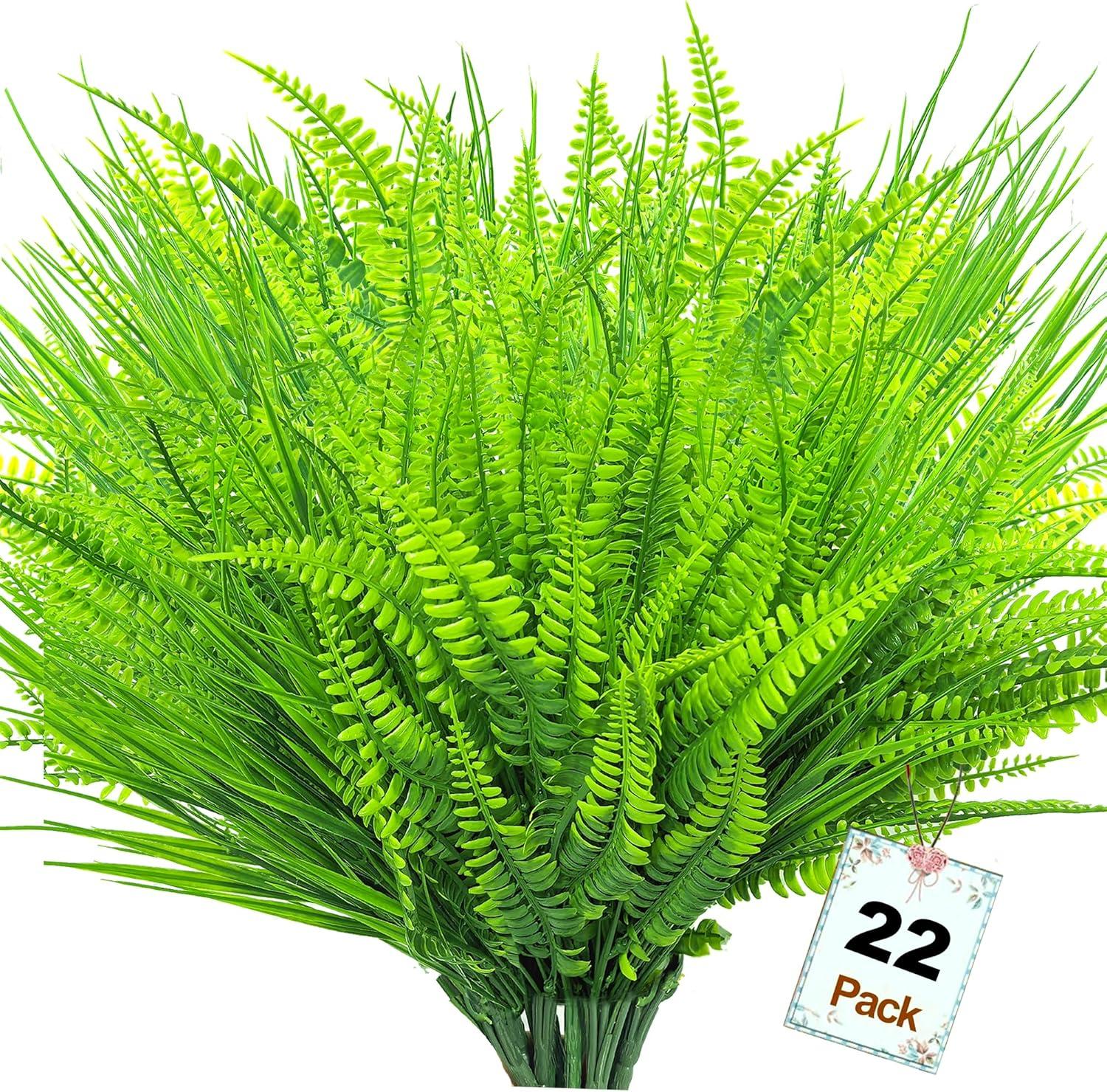 Showdown: 22 Bundles vs. UV-Resistant Plastic Ferns - Tested for Seasonal Living