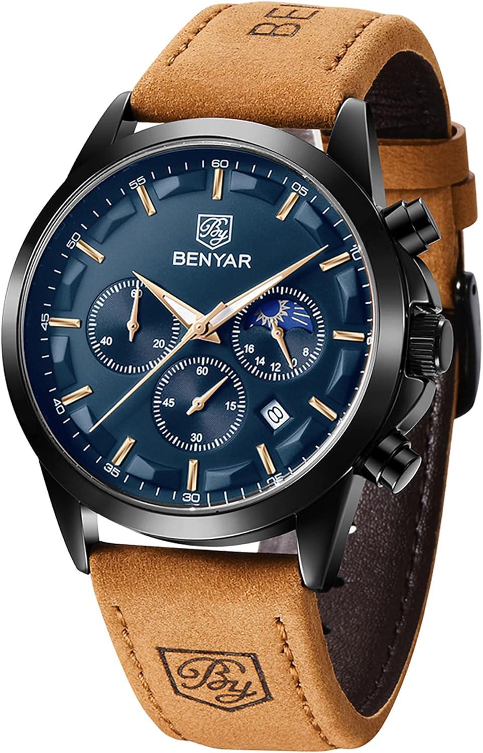 BY BENYAR's Chronograph Tested: Surprising Waterproof vs. 2025 Men's Watch Trends