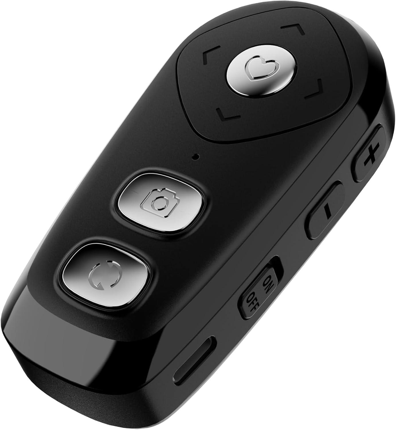 Surprising Showdown: Wireless Zoom Remote vs. Front/Rear Switch for TikTok Vlogging (Black)