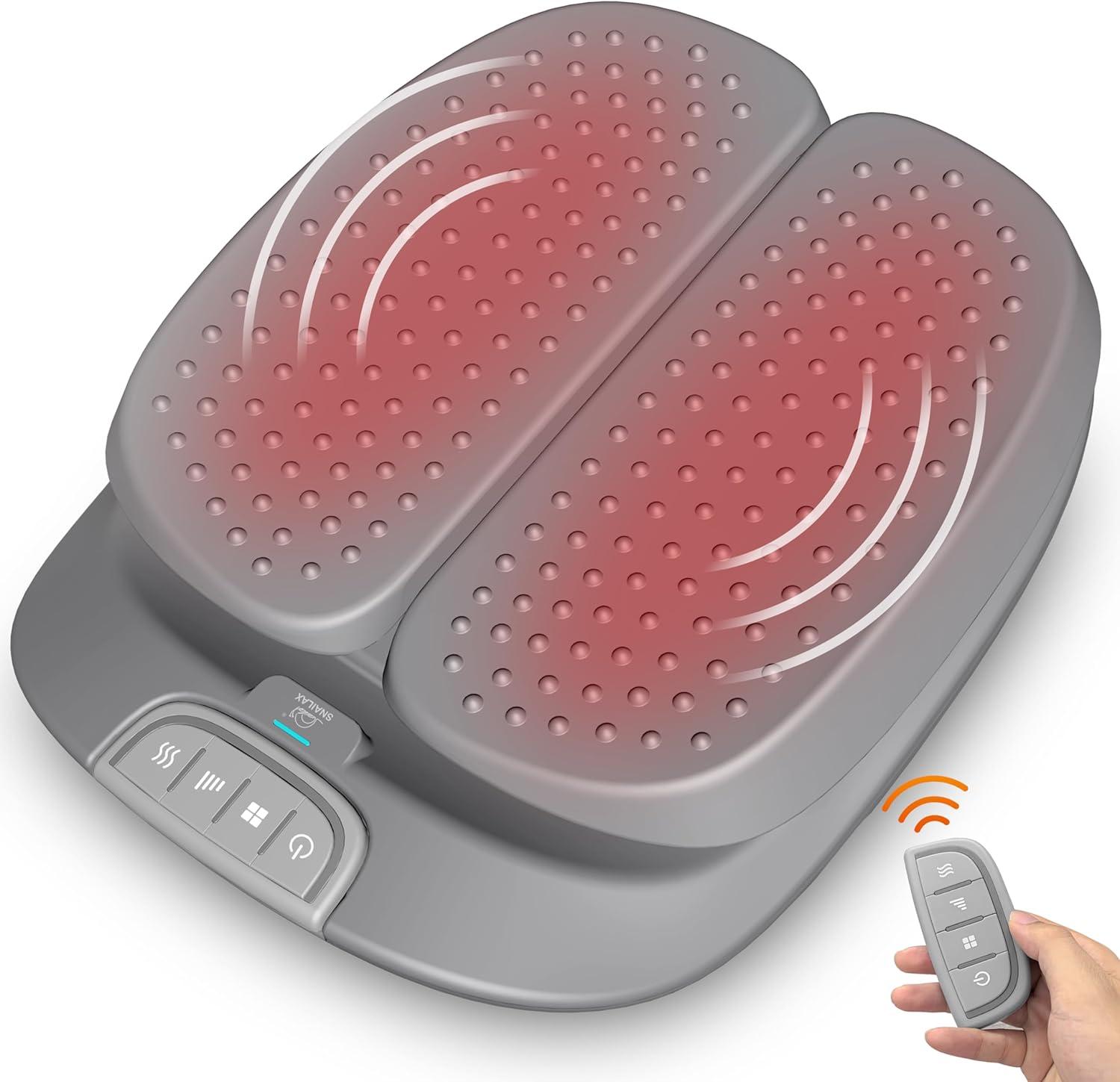 Snailax Foot Massager Showdown: Heat, Remote, Speed Tested for Seasonal Pain Relief