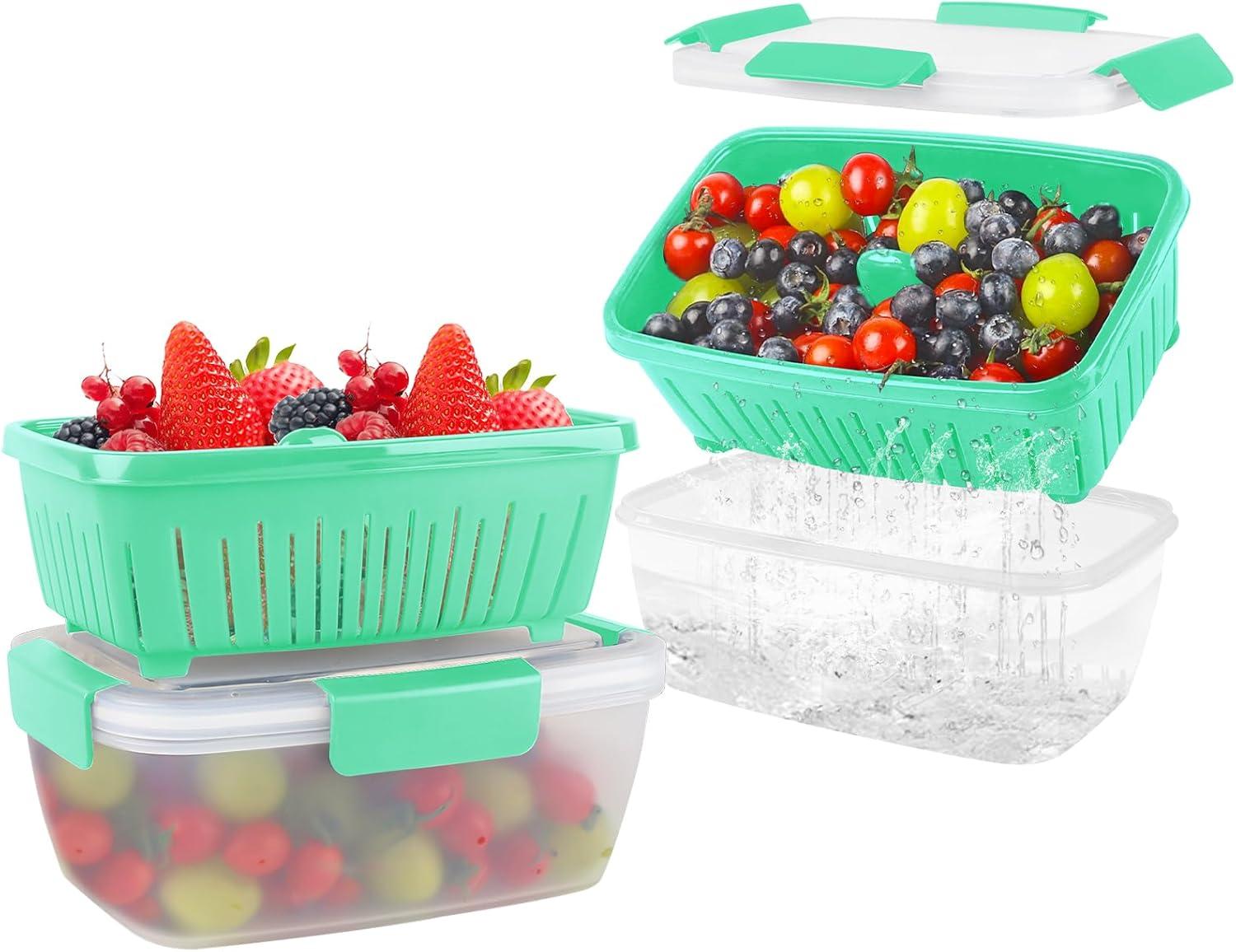 Surprising Berry Keeper Tested for Easy Drainage & Freshness-Perfect for Modern Pantries!